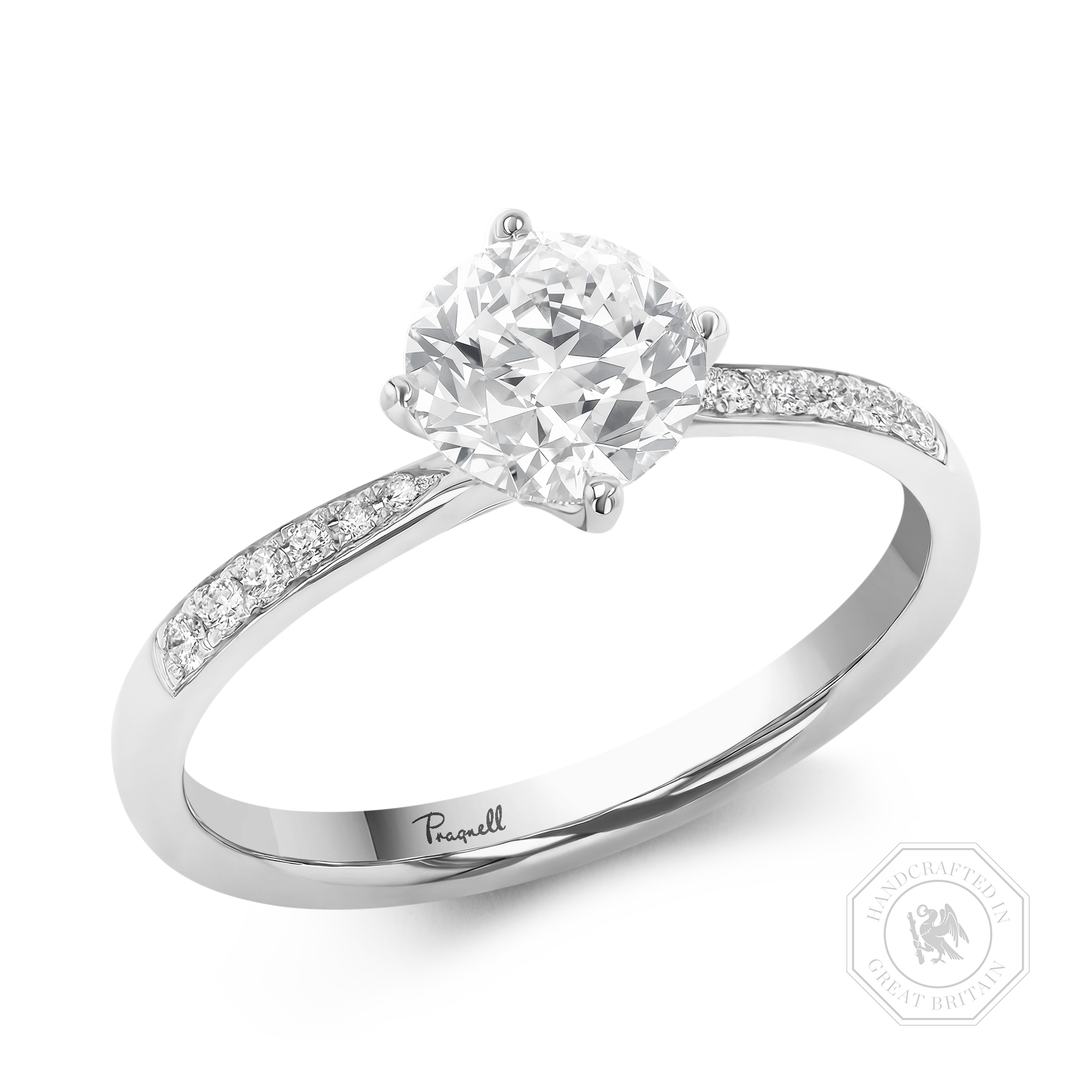 Union 0.32ct Brilliant Cut Diamond Ring Brilliant cut, Claw set_1