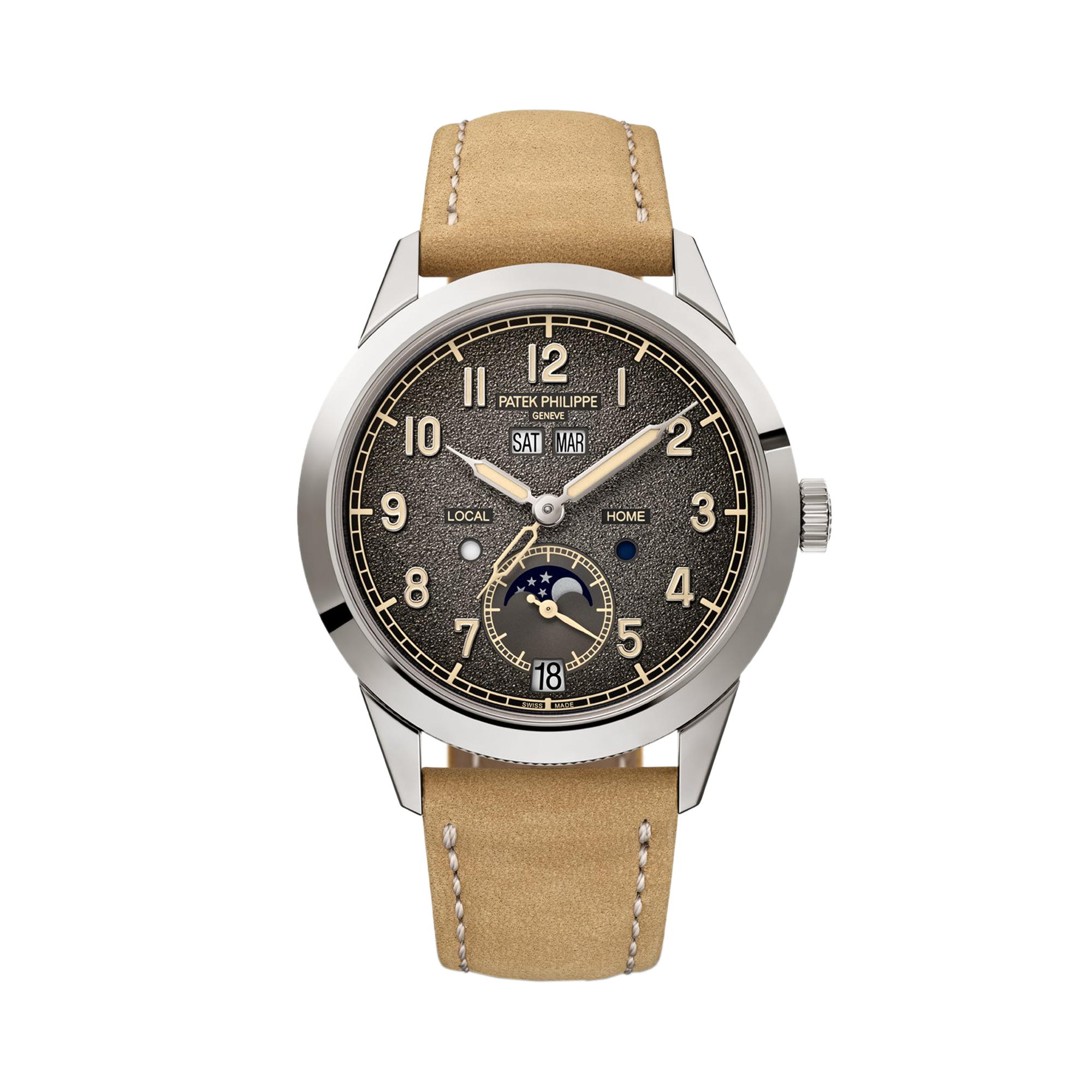 Patek Philippe Complications 41mm, Gray Dial, Arabic Numerals_1