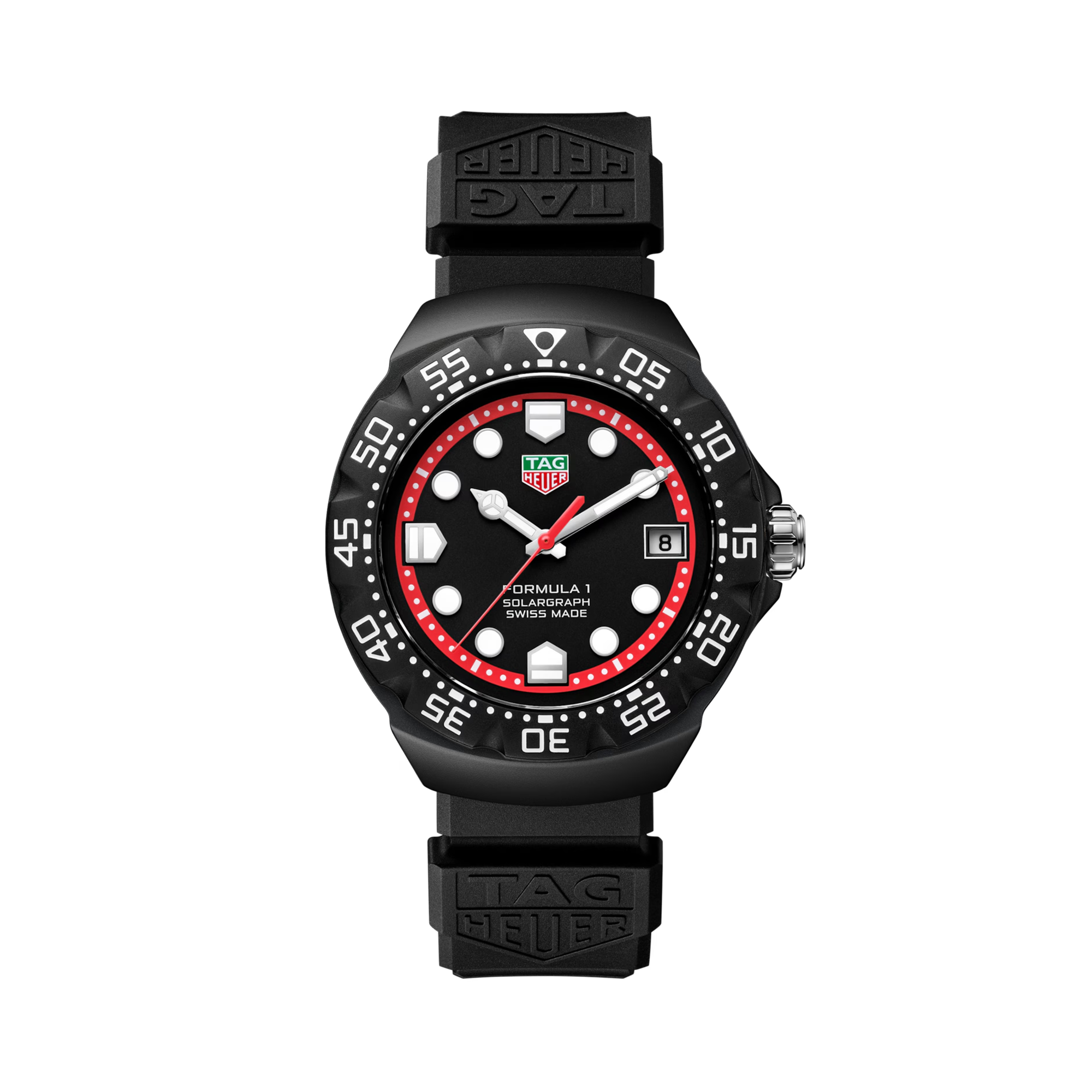 TAG Heuer Formula 1 SolarGraph 38mm, Black Dial, Dot Numerals_1