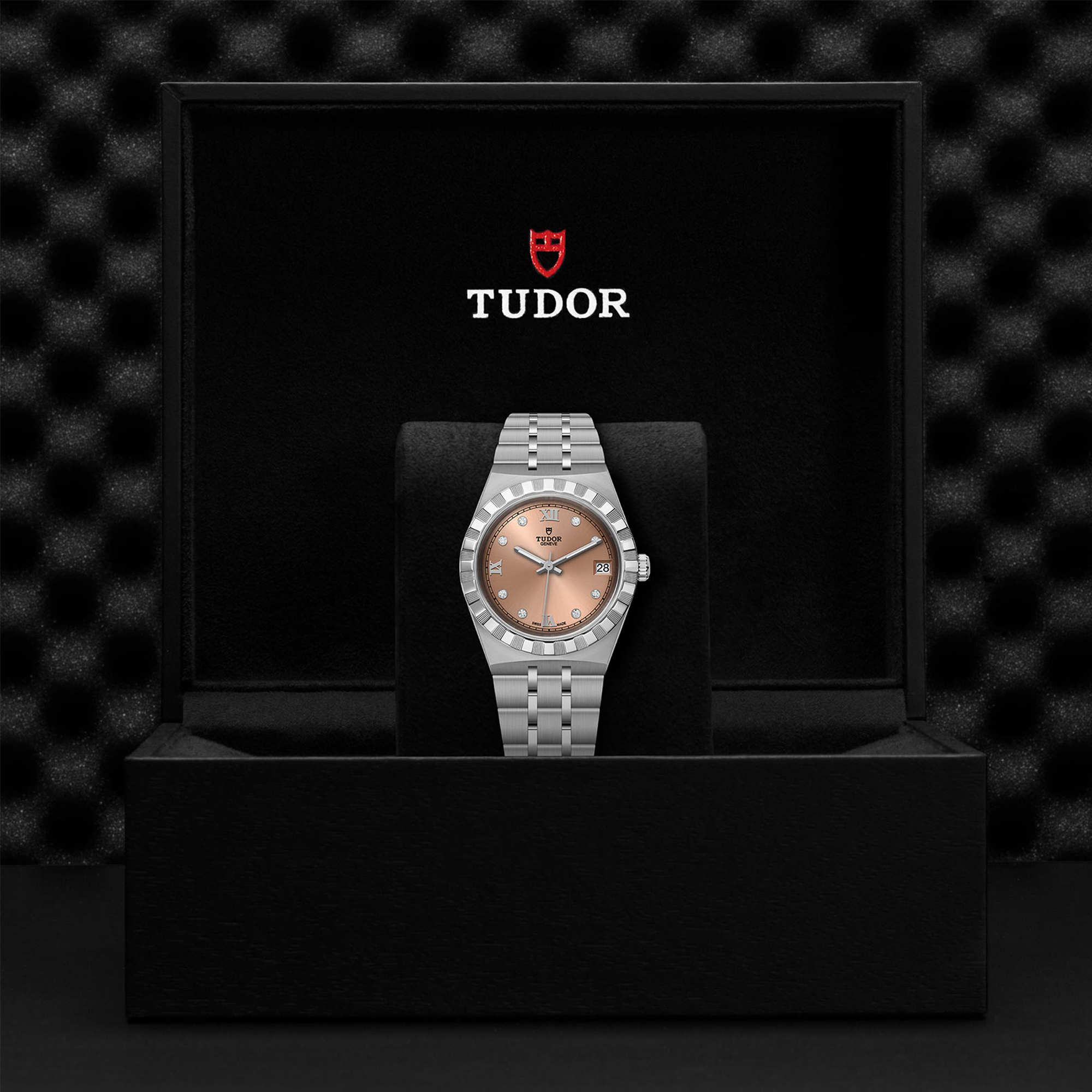 Tudor Royal 34mm, Salmon Dial, Diamond Numerals_3