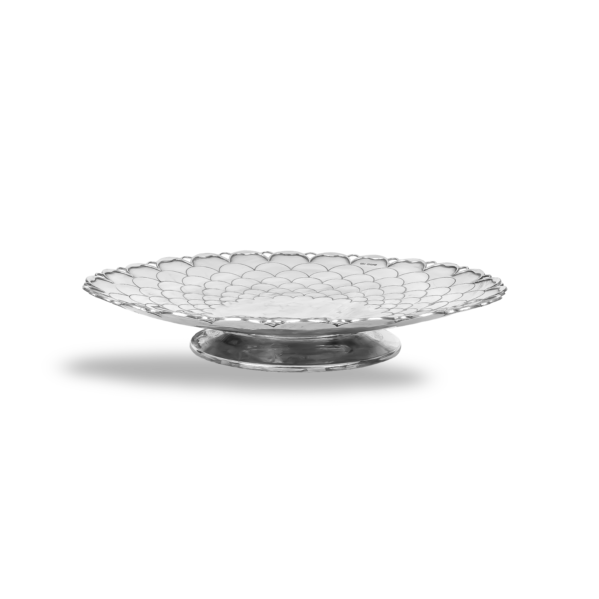 Silver Elizabeth II Pedestal Dish Hallmarked Sheffield_1