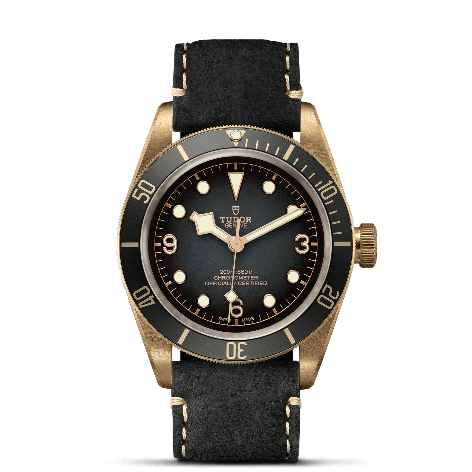 Tudor Black Bay Bronze 43mm. Grey Dial. Arabic/Baton Numerals_1