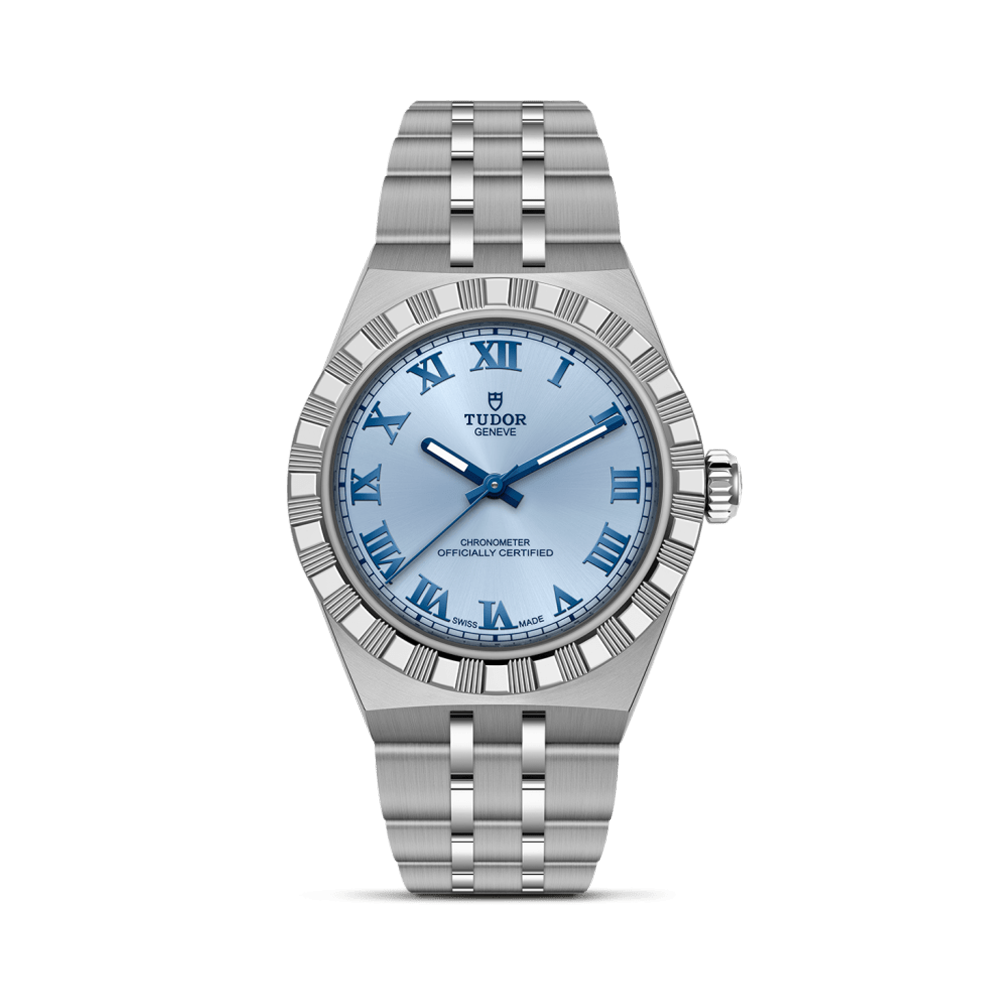 Tudor Royal 30mm, Blue Dial, Roman Numerals_1
