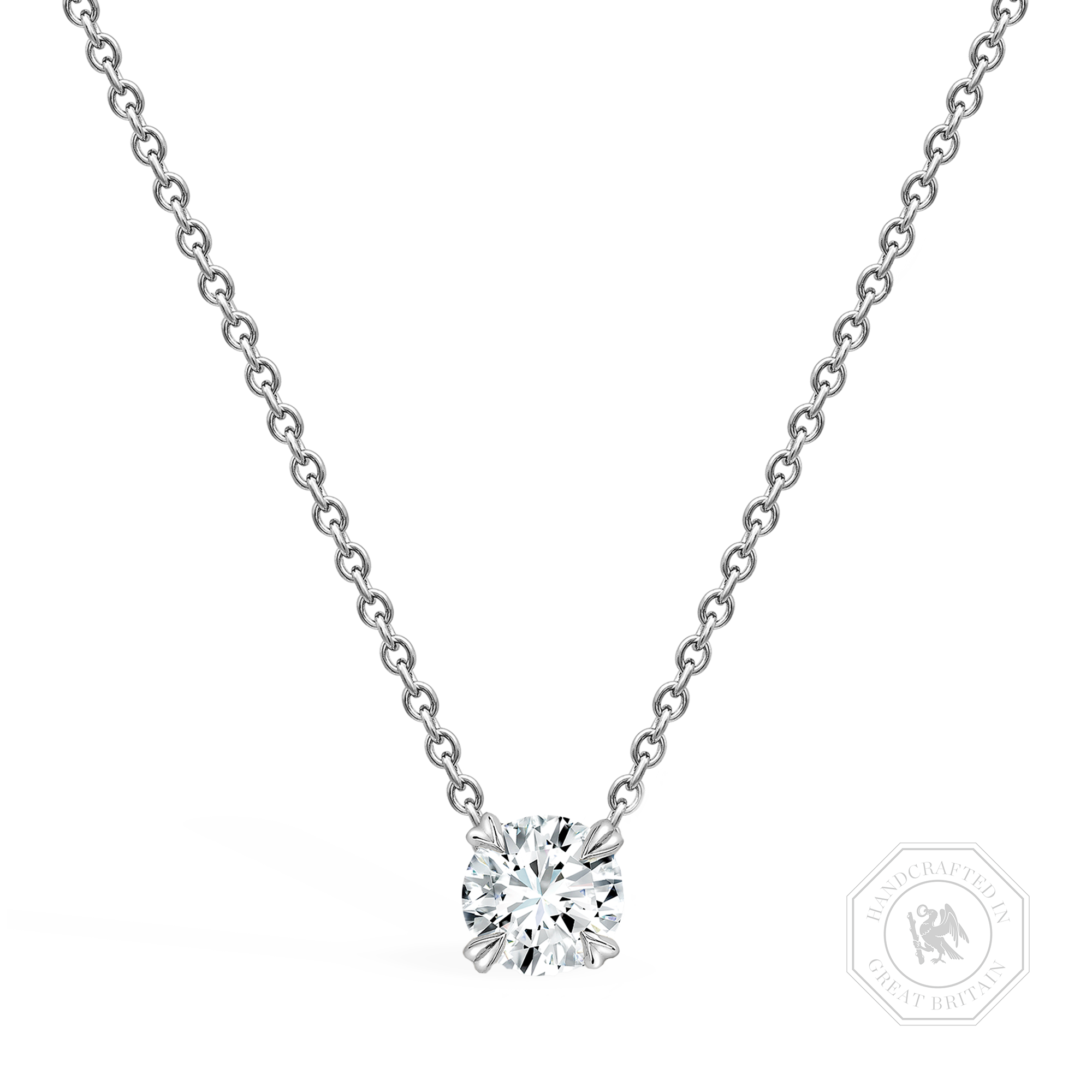 Windsor 0.50ct Diamond Pendant Brilliant cut, Claw set_1