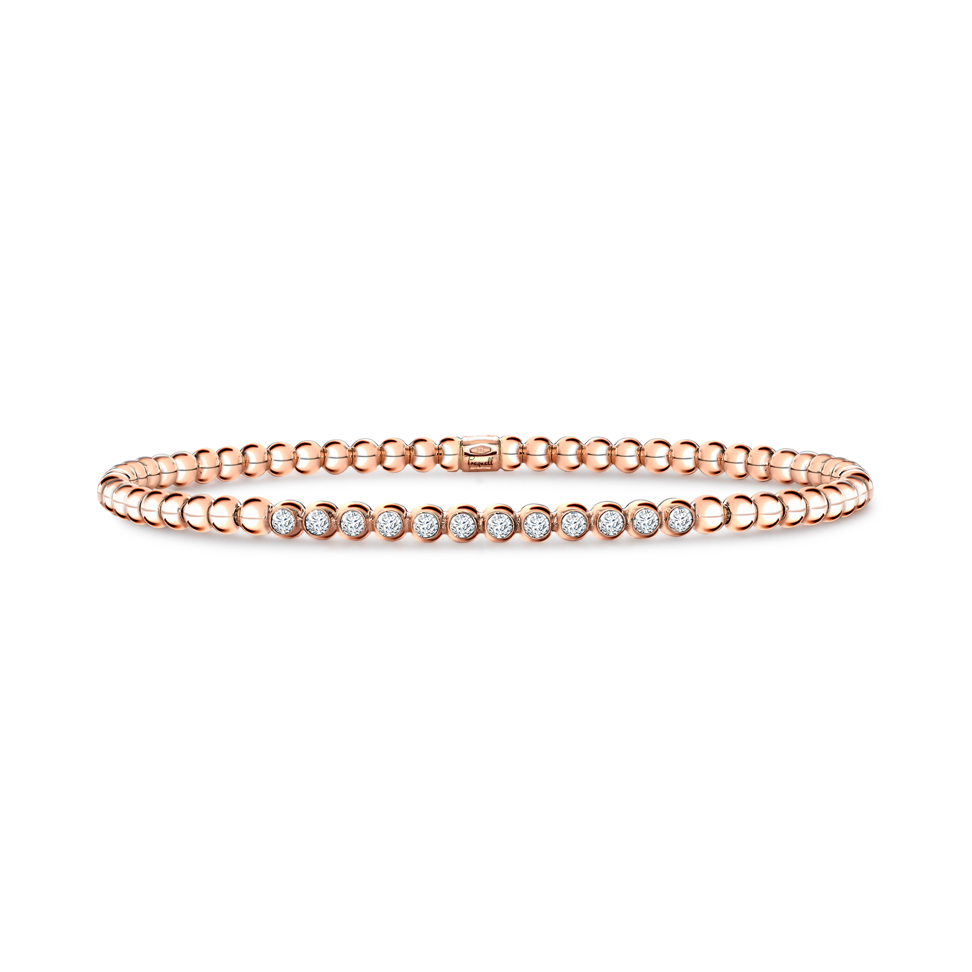 Bohemia Diamond Bracelet Brilliant Cut, Rubover Set_1