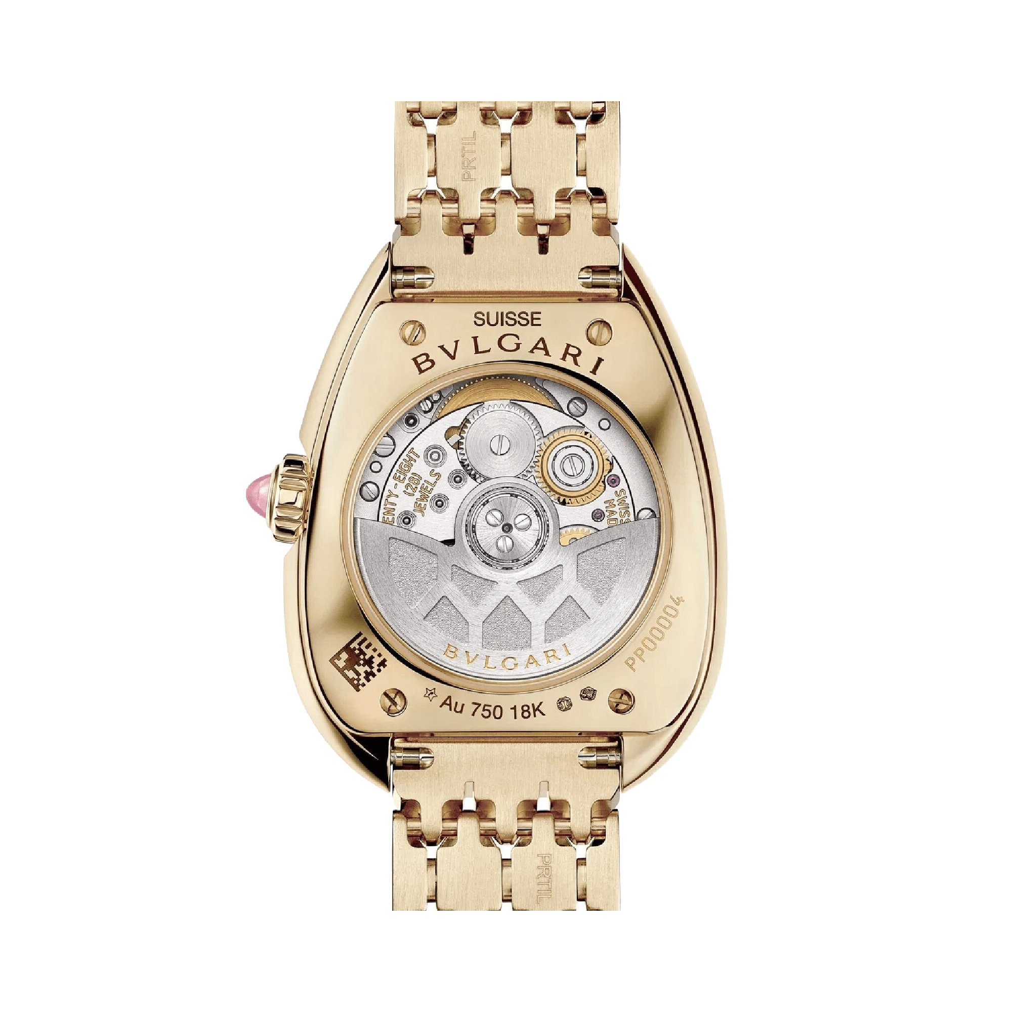 Bvlgari Serpenti Seduttori 34mm, White Dial, Baton/Roman Numerals_2