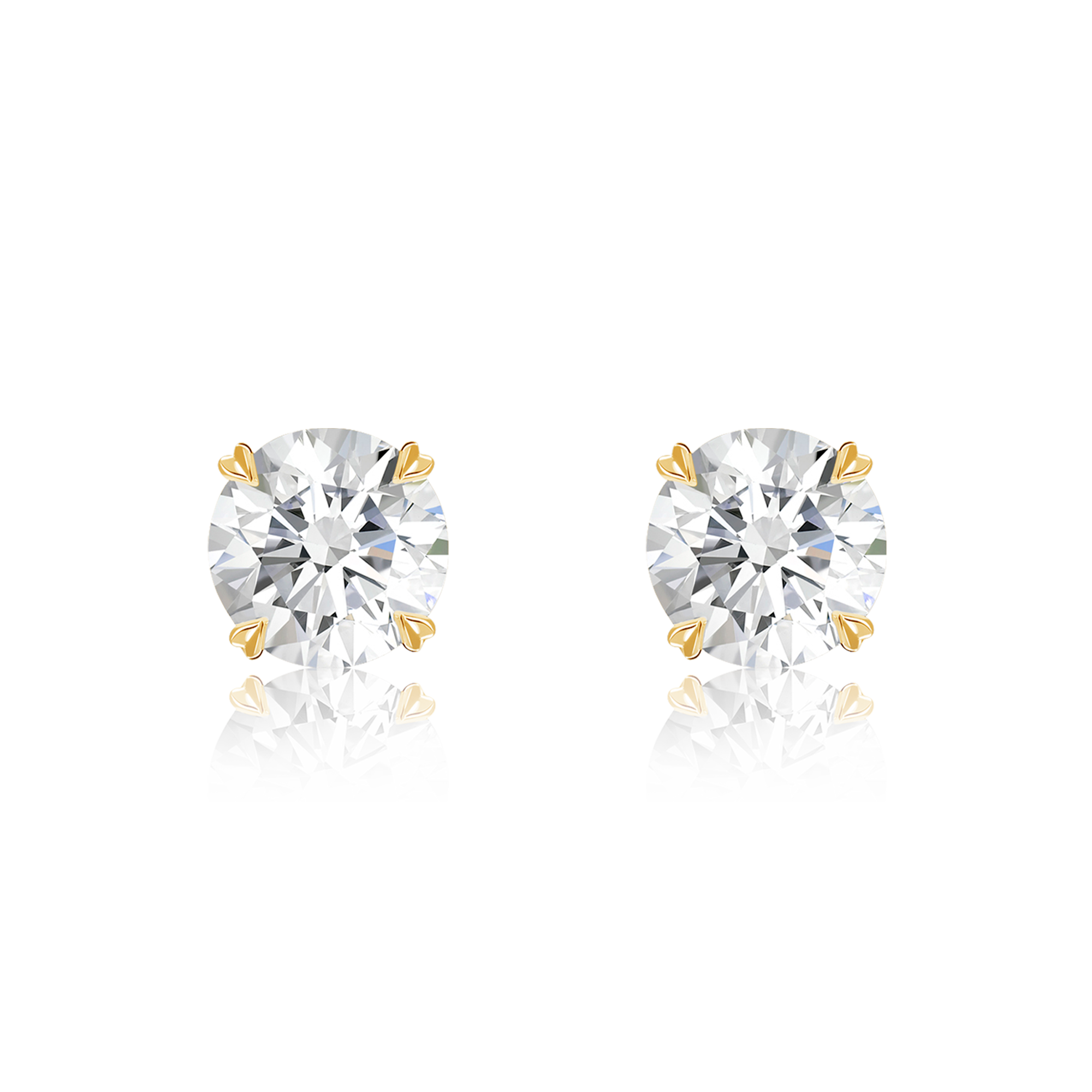 Windsor 1.80ct Diamond Stud Earrings Brilliant cut, Claw set_1