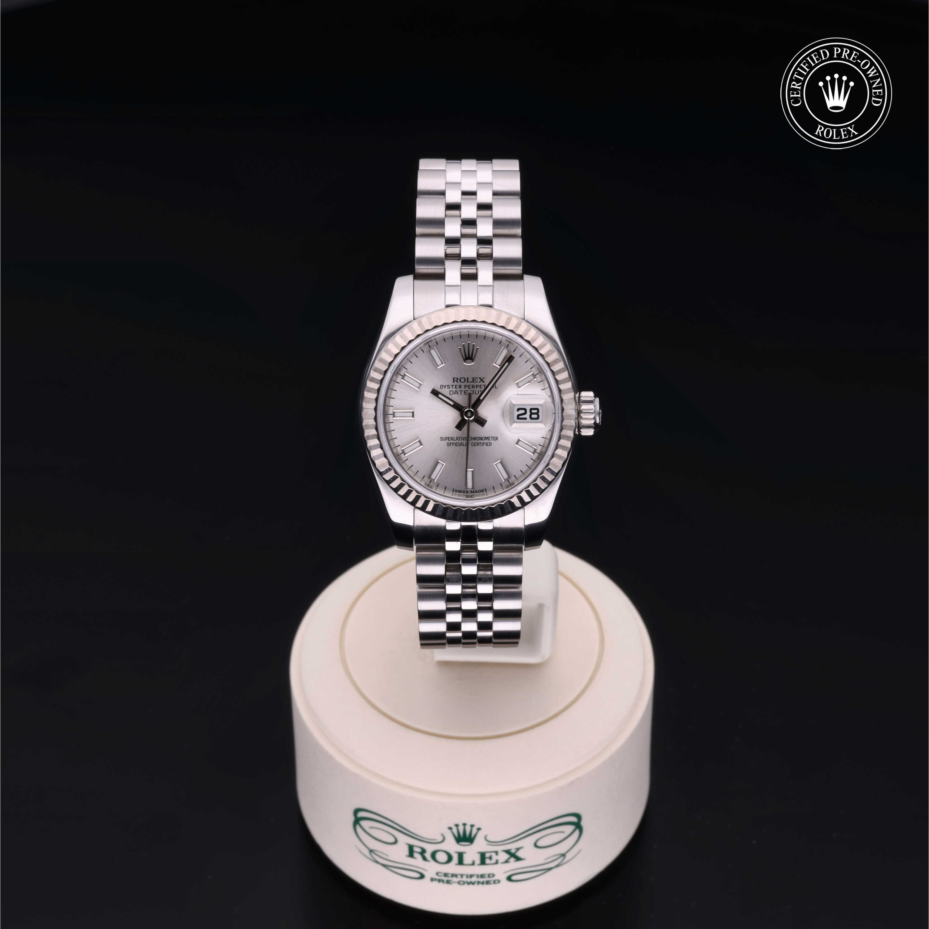 Rolex Lady-Datejust 26 2016, 26mm, Oystersteel and White Gold