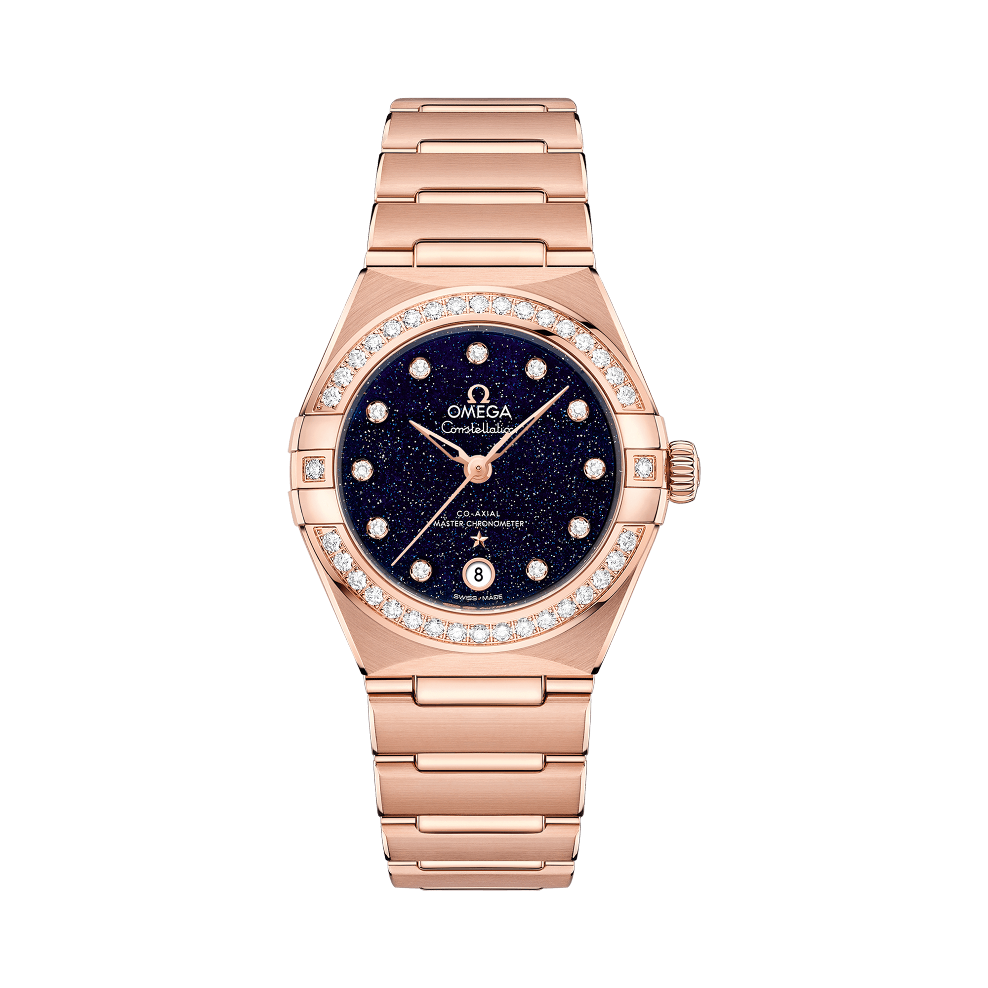 OMEGA Constellation 29mm, Blue Dial, Diamond Numerals_1