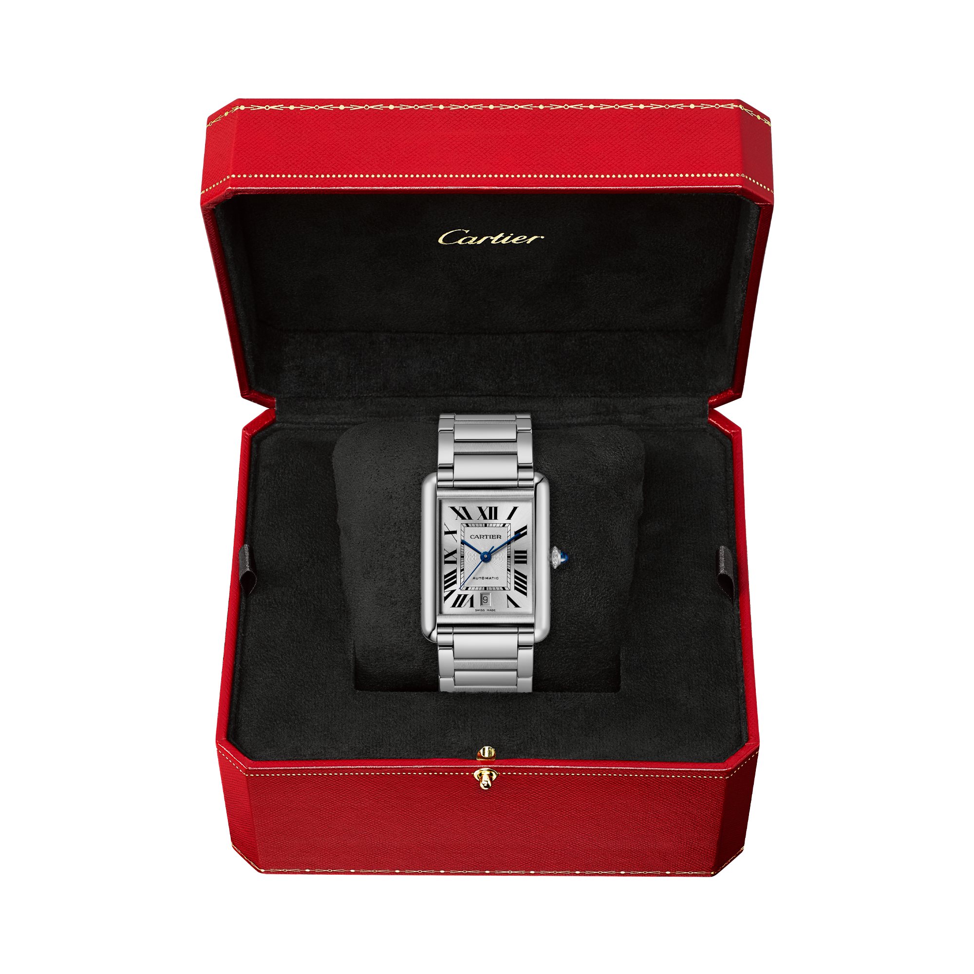 Cartier Tank Must 41mm, Silver Dial, Roman Numerals_5