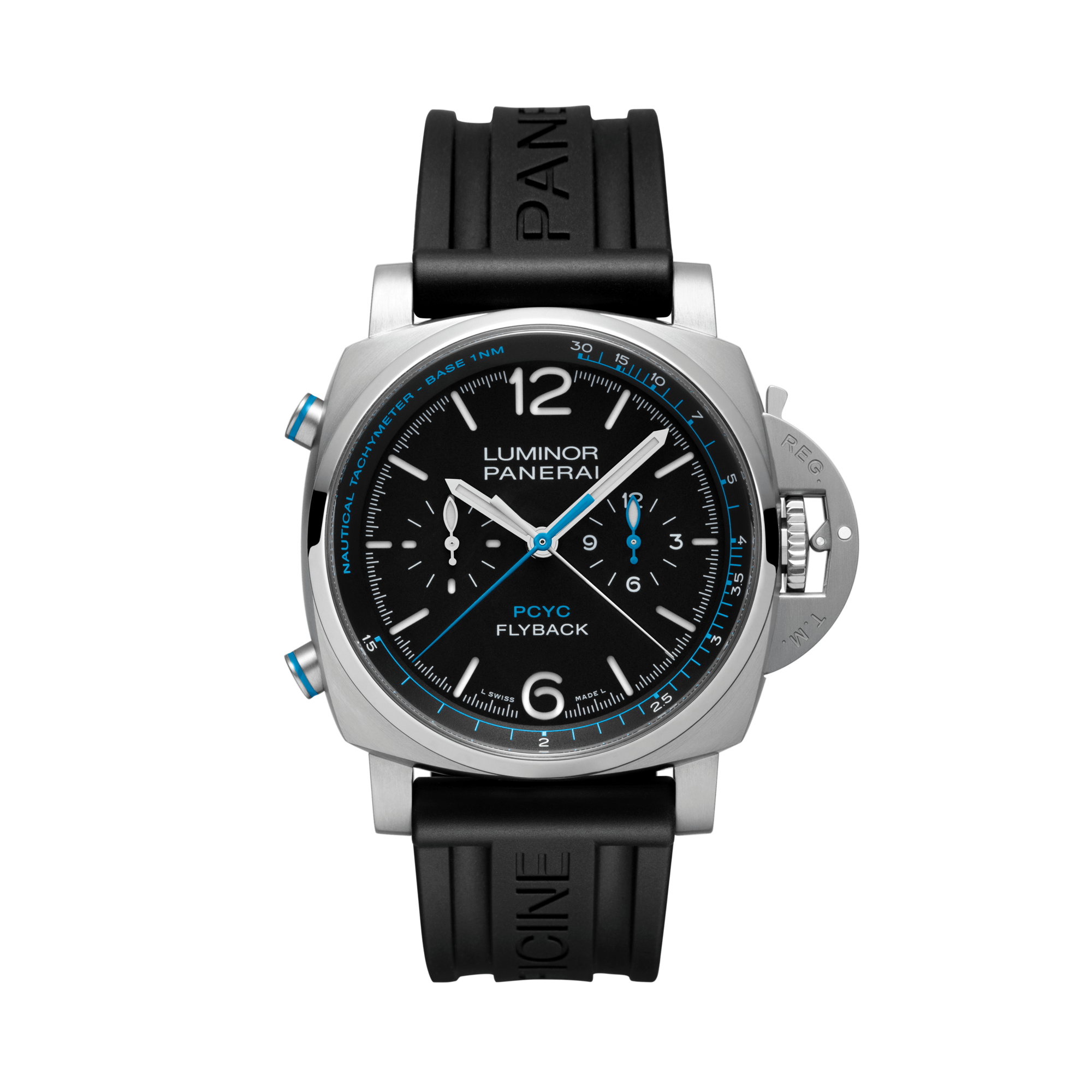 Panerai Luminor Yachts Challenge - 44mm Black Dial, Arabic/Baton Numerals_1