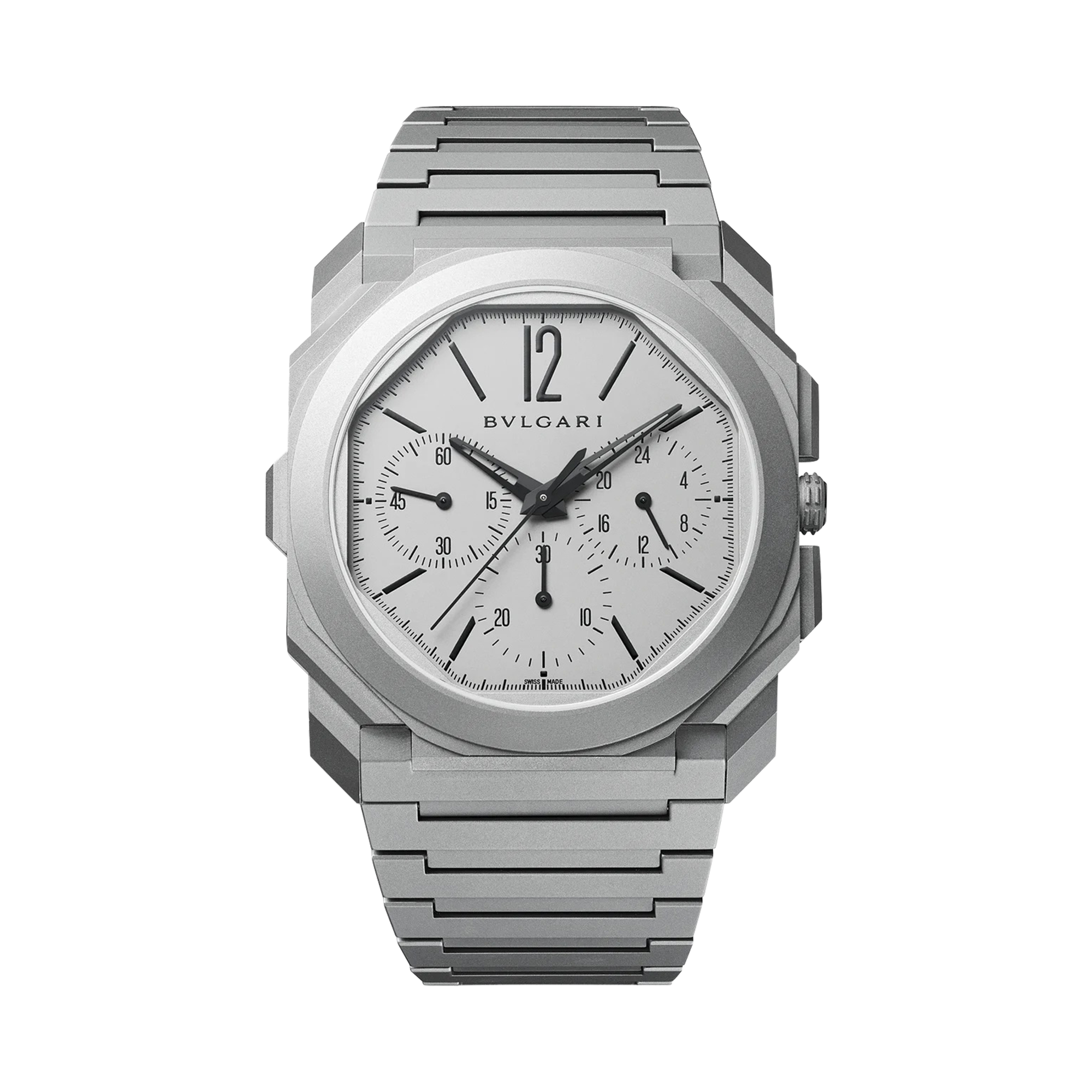 Bvlgari Octo Finissimo 42mm, Grey Dial, Arabic & Baton Numerals_1