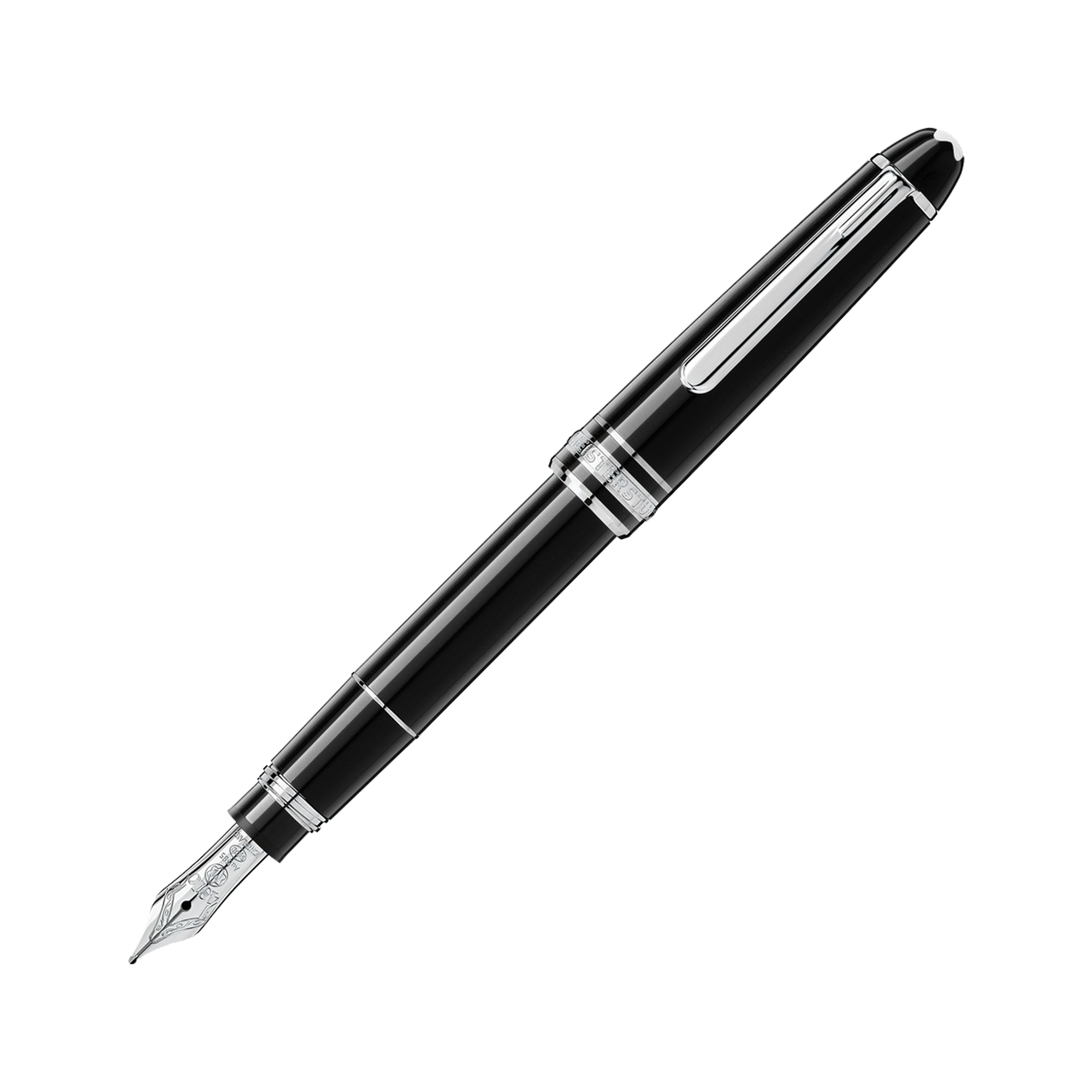 Montblanc Meisterstück Platinum Line Mozart Fountain Pen  (small size) Size M , 107706_2