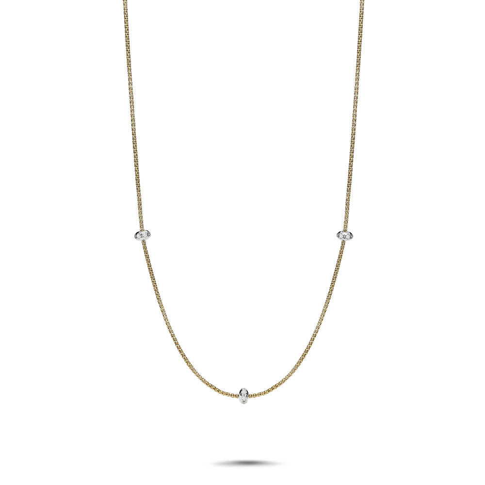 Fope Phylo Diamond Necklace Brilliant Cut, Grain Set_1