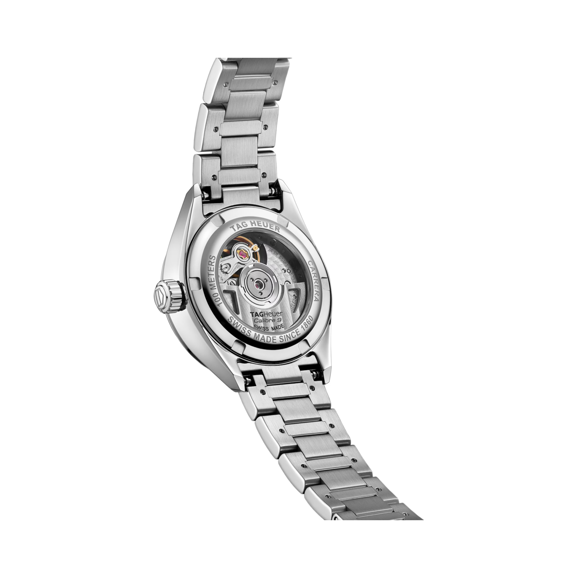 Tag Heuer Carrera Date 29mm, Mother of Pearl Dial, Diamond Numerals_2