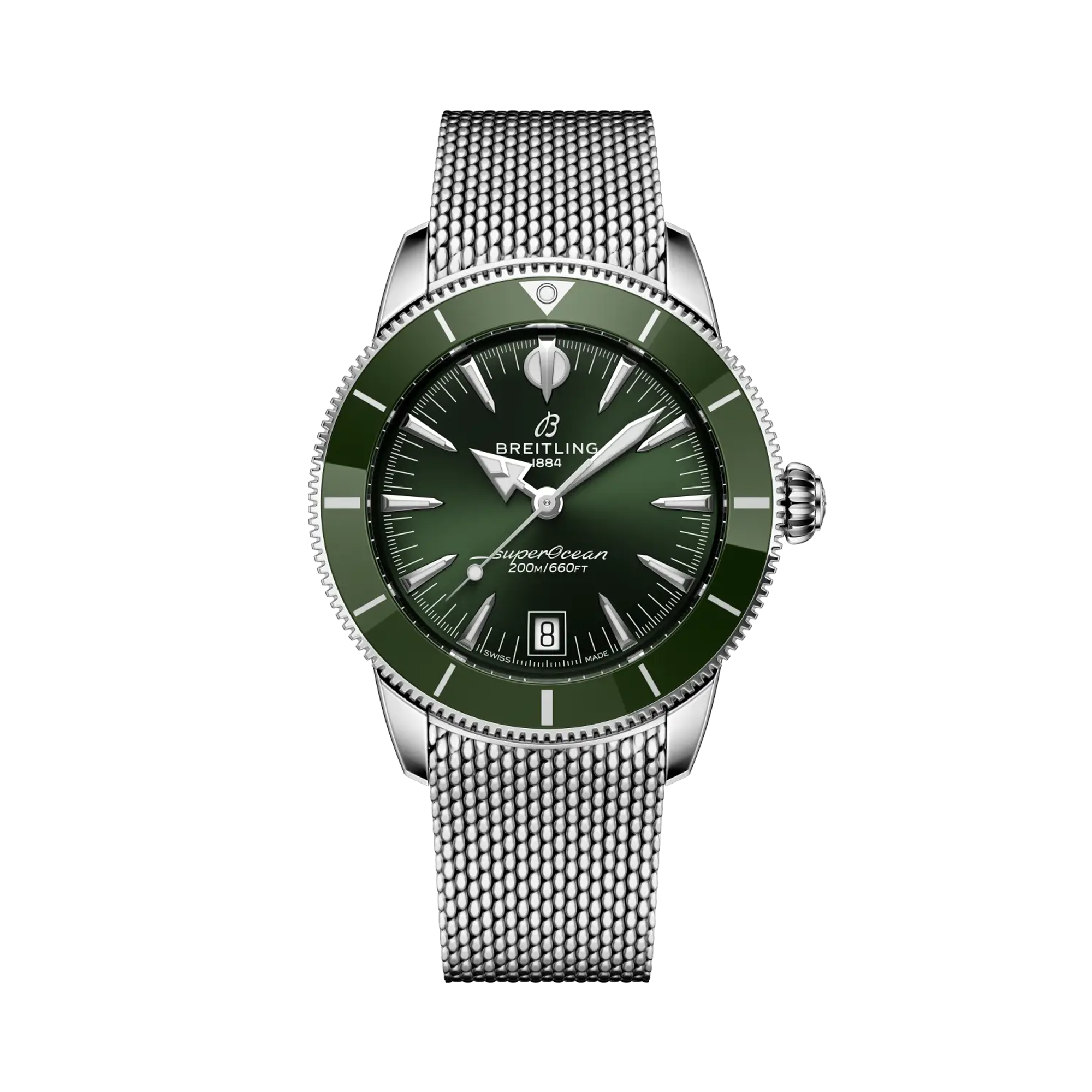 Breitling Superocean Heritage B31 Automatic 40 40mm, Green Dial, Baton Numerals_1