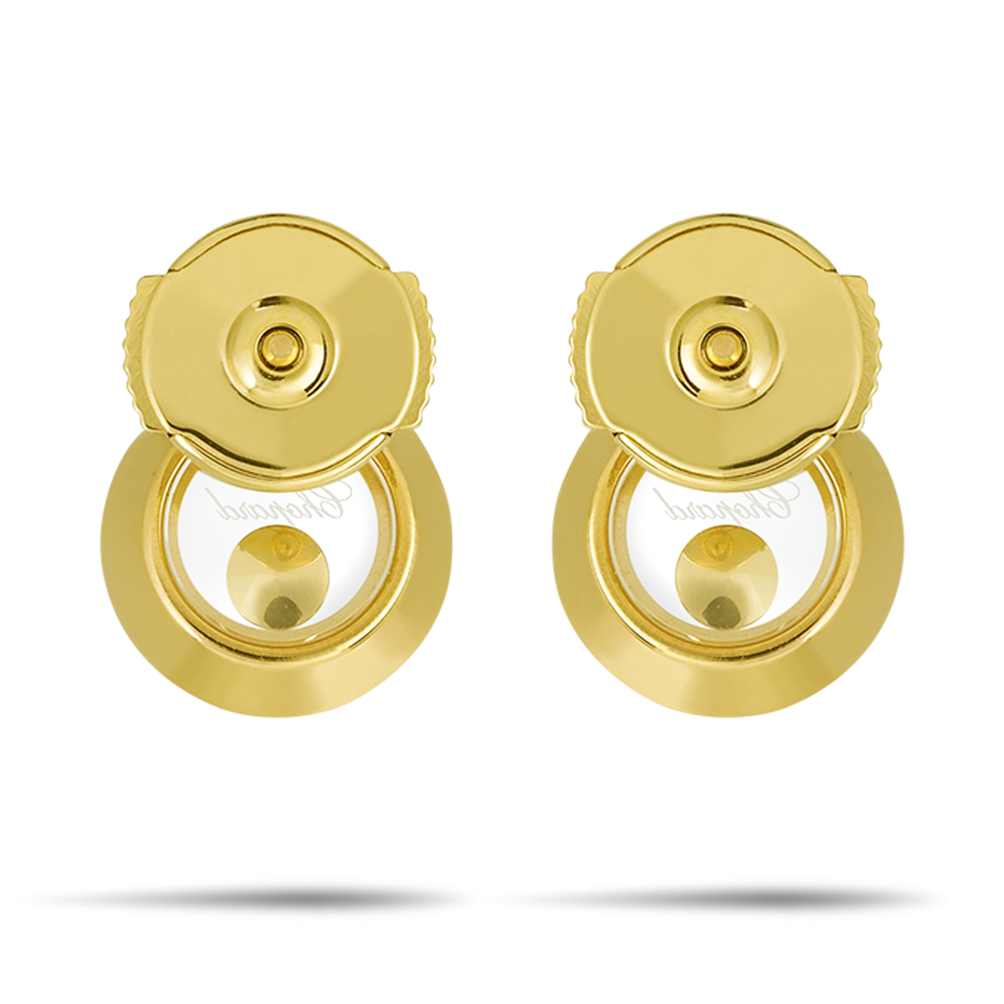 Chopard Happy Diamonds Studs Brilliant Cut, Rub Over Set_3