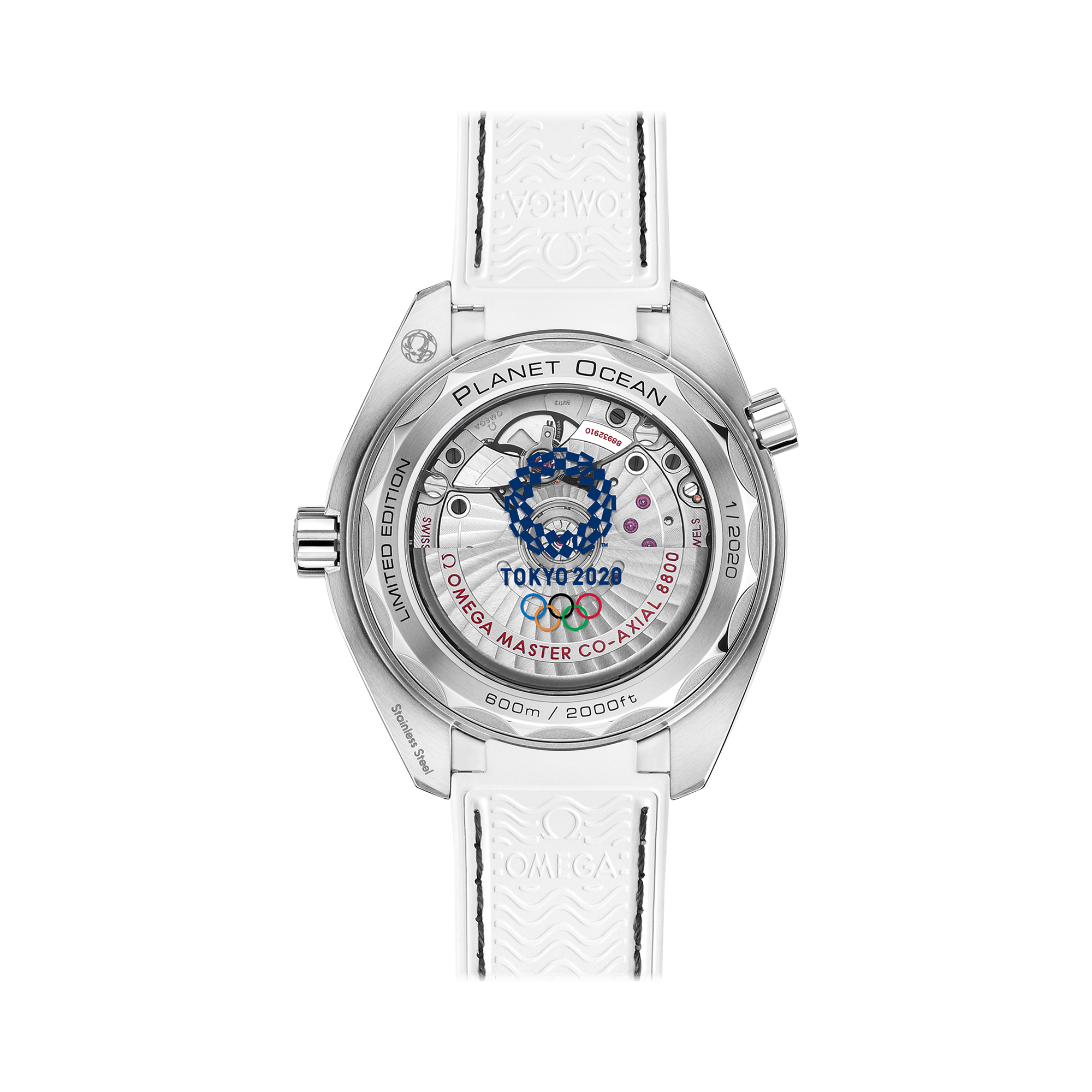 OMEGA Seamaster Olympic Games Collection "Tokyo 2020" Limited Edition 39.5mm, White Dial, Arabic/Baton Numerals_2
