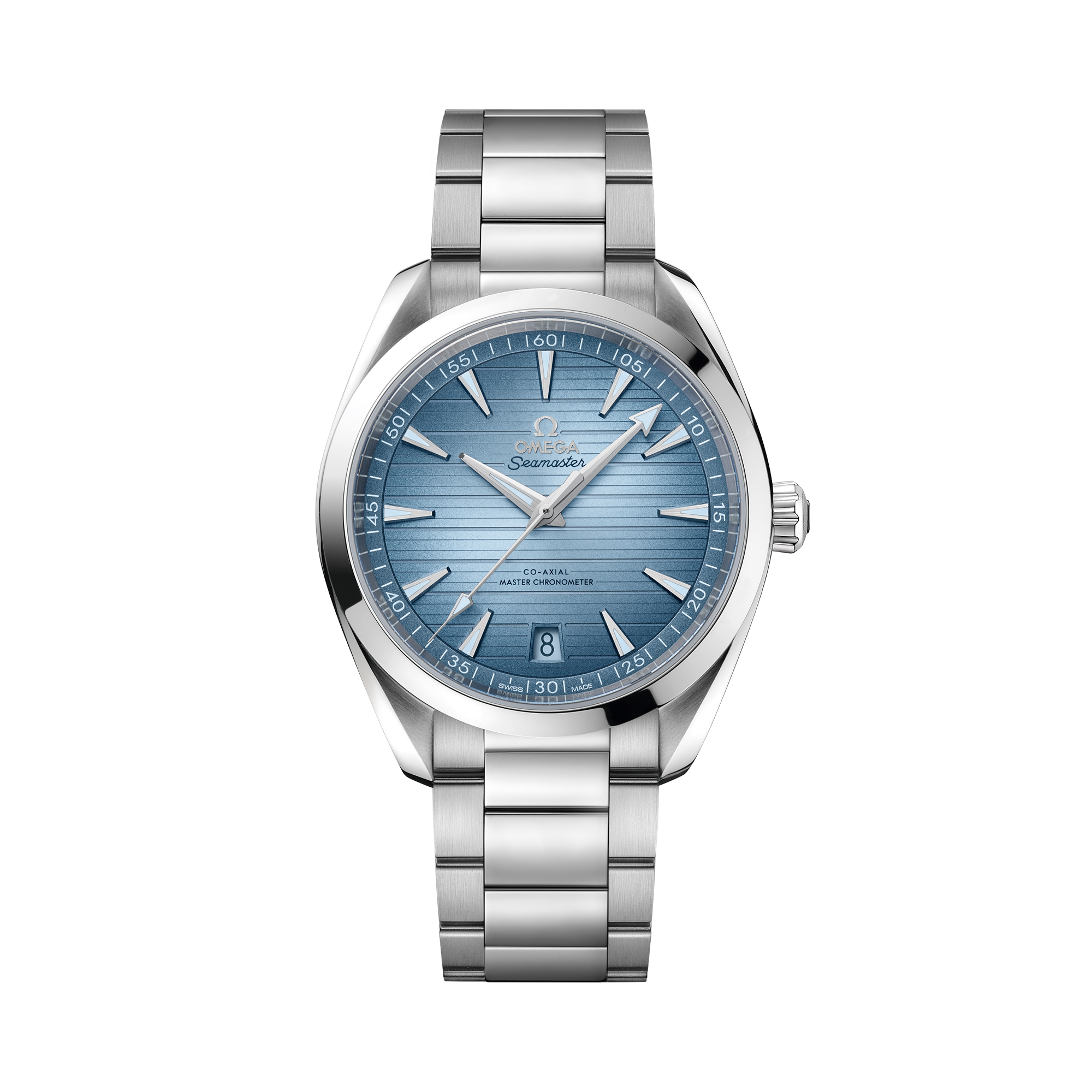 Omega Seamaster Aqua Terra 41mm, Blue Dial, Baton Numerals_1