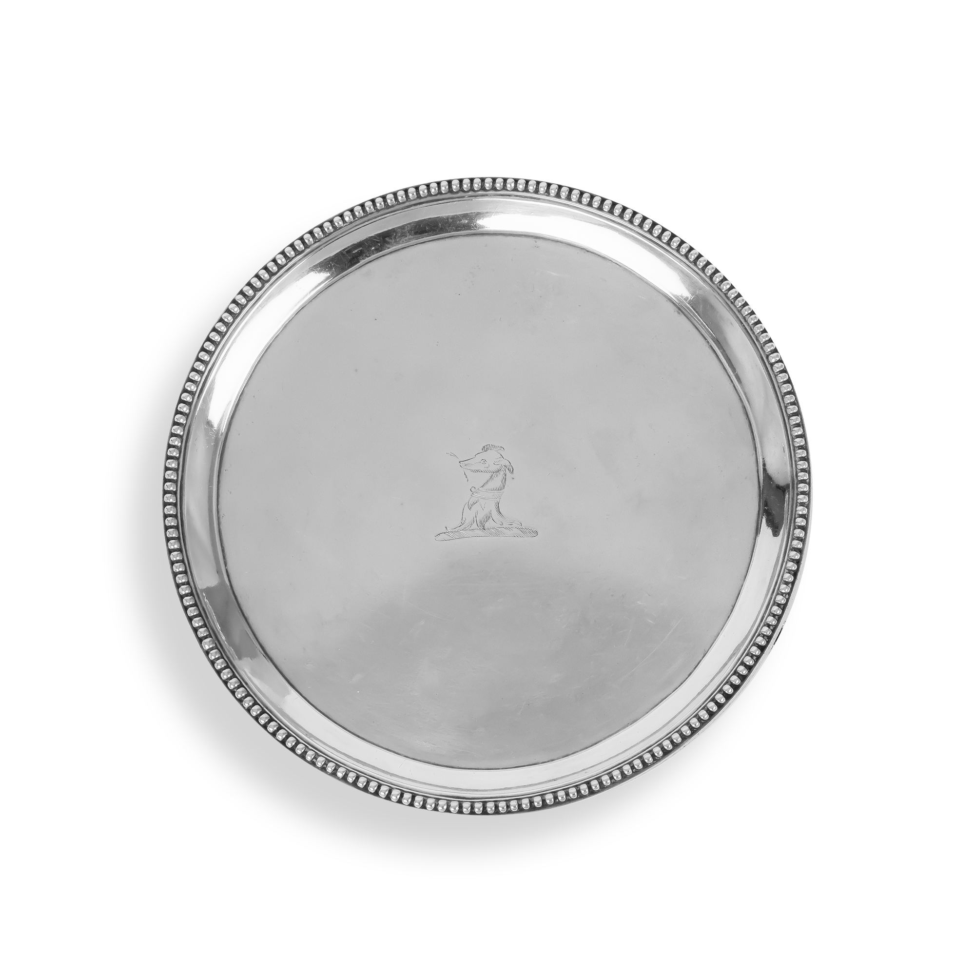 Silver George III Waiter Hallmarked London_2