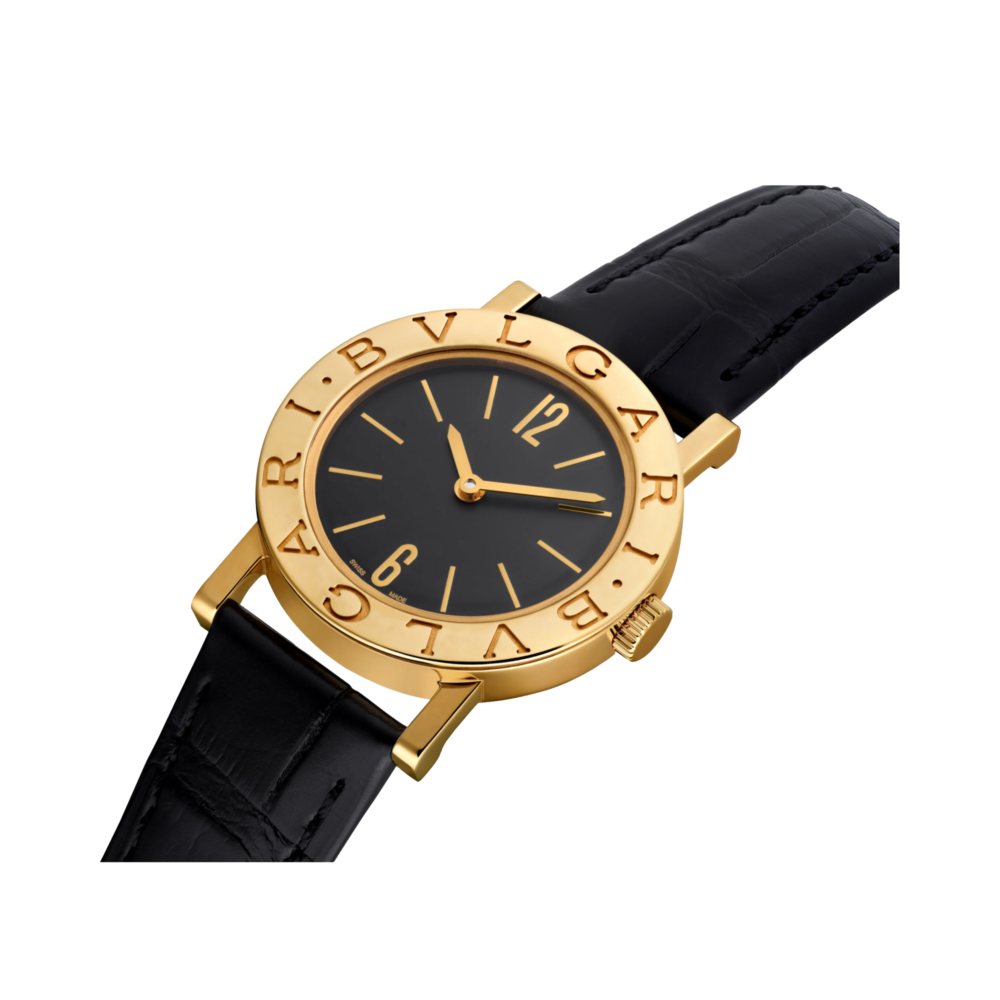 Bvlgari Bvlgari 30mm, Black Dial, Baton Numerals_2