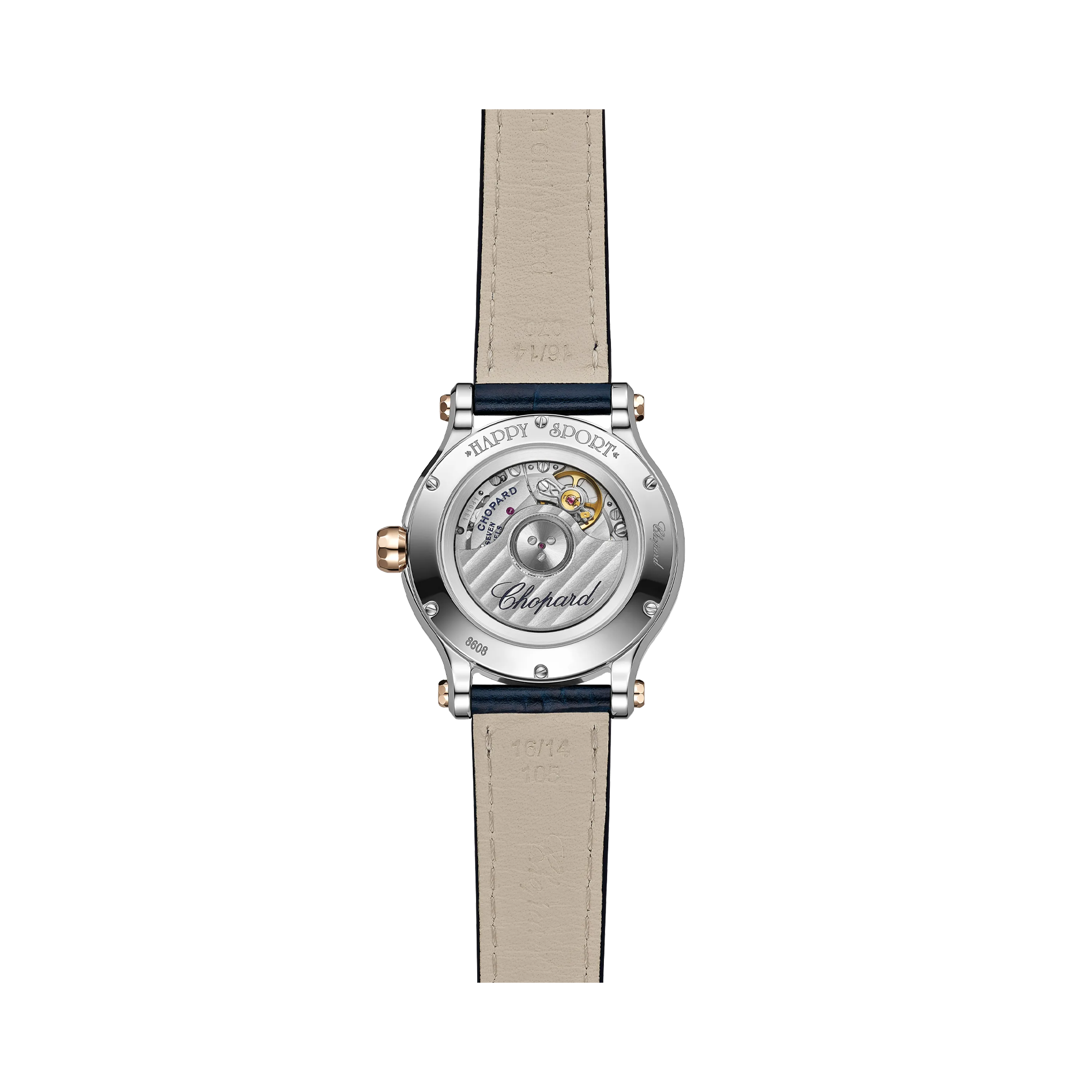 Chopard Happy Sport 33 33mm, Silver Dial, Baton/Roman Numerals_2