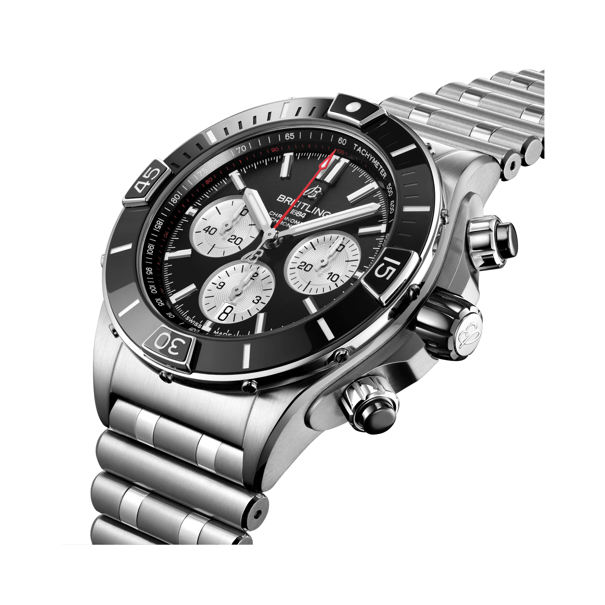 Breitling Super Chronomat B01 44 44mm, Black Dial_3