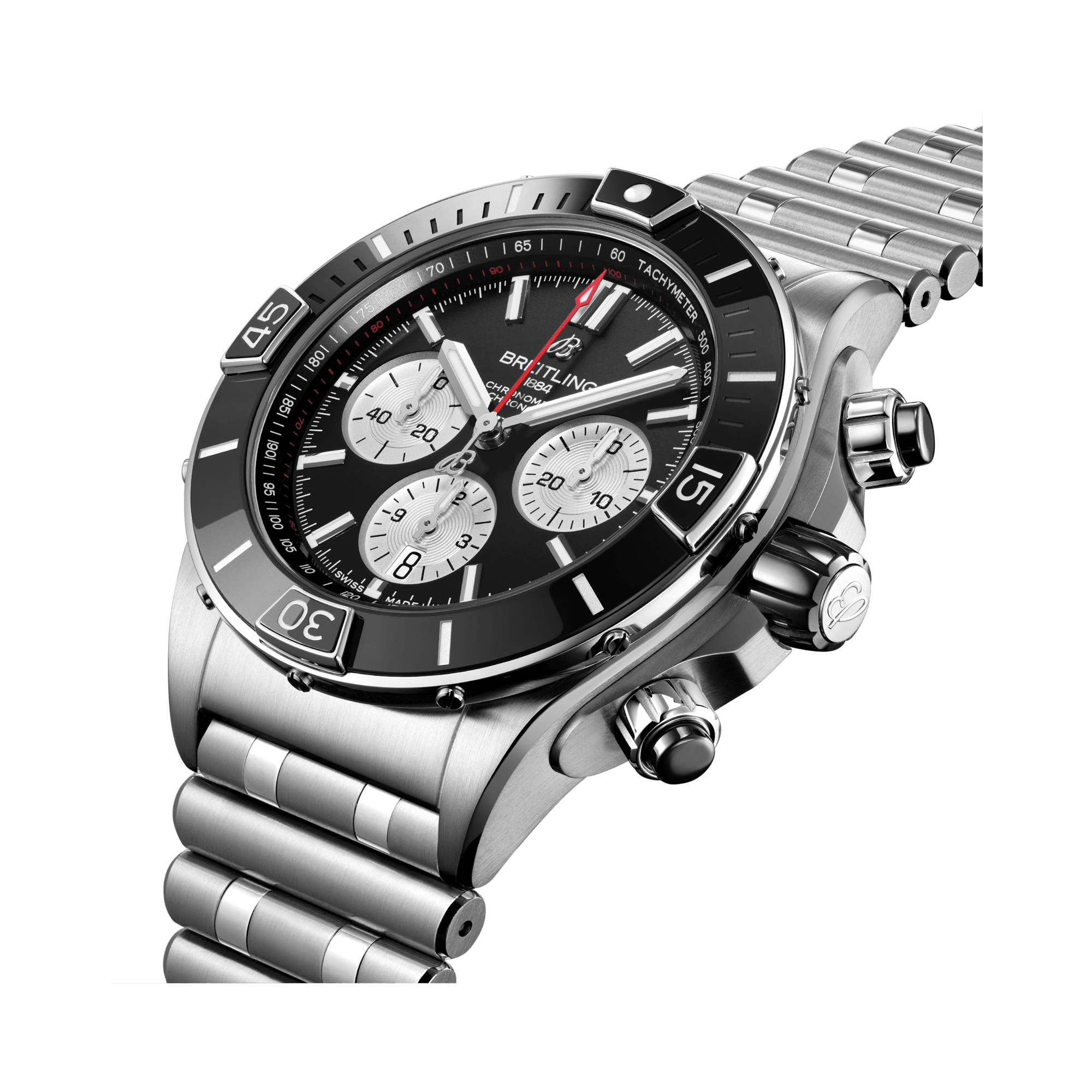 Breitling Super Chronomat B01 44 44mm, Black Dial_3