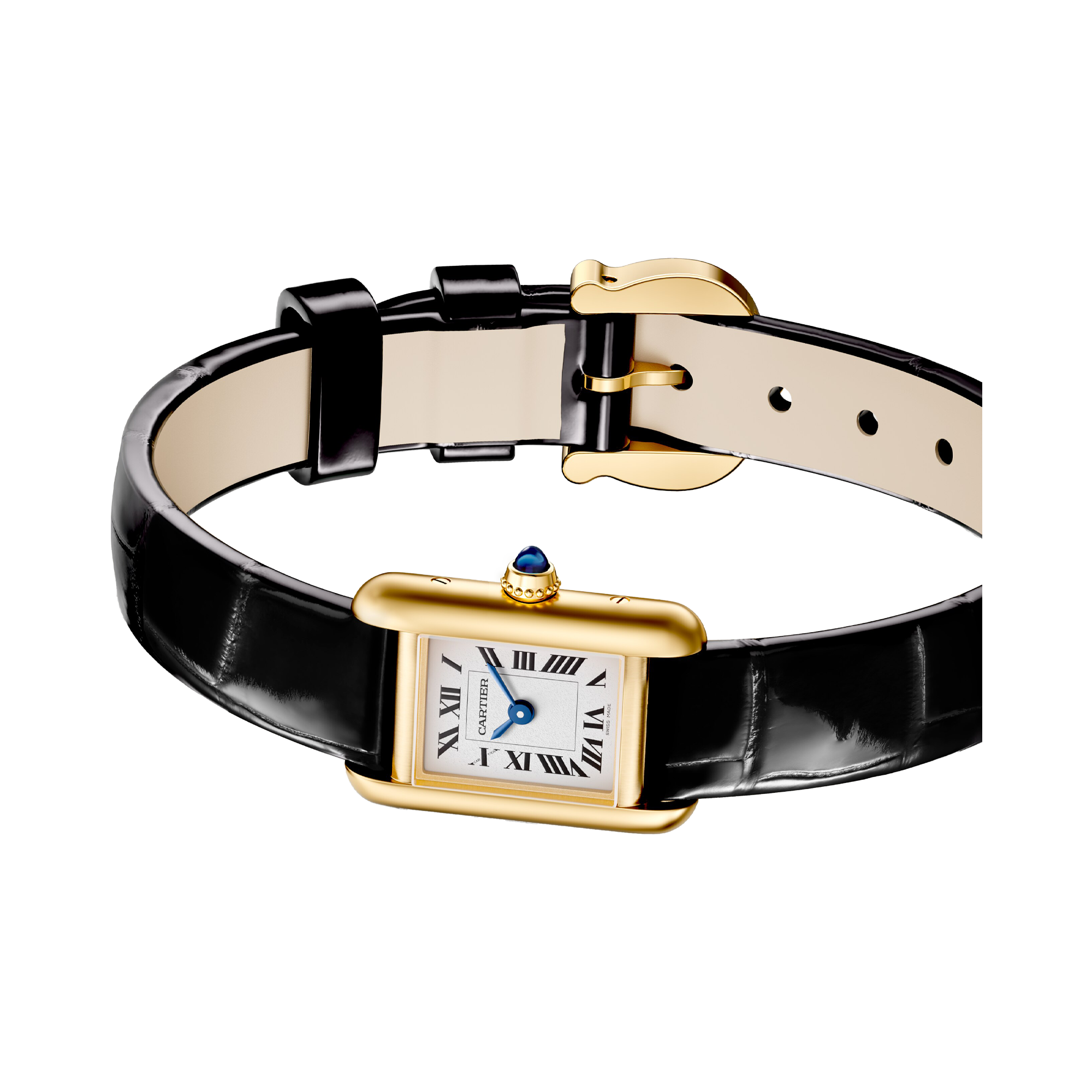 Cartier Tank Mini, Silver Dial, Roman Numerals_2