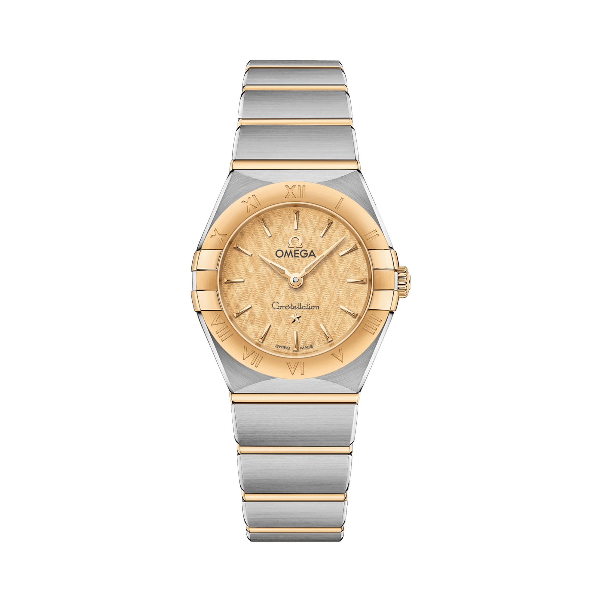 OMEGA Constellation 25mm, Champagne Dial, Baton Numerals_1