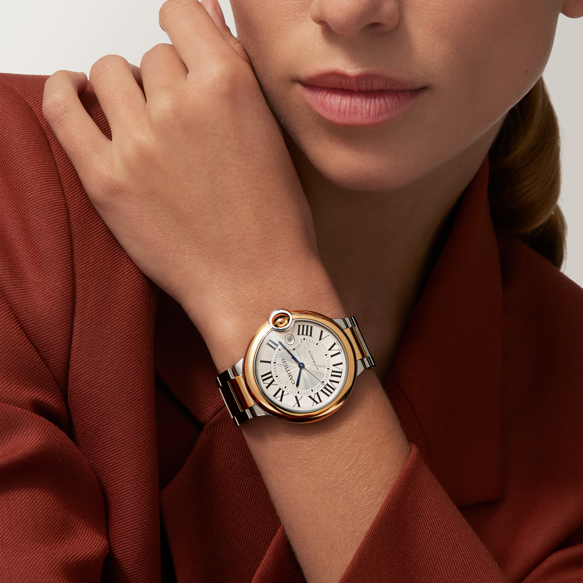 Cartier Ballon Bleu 42mm, Silver Dial, Roman Numerals_10