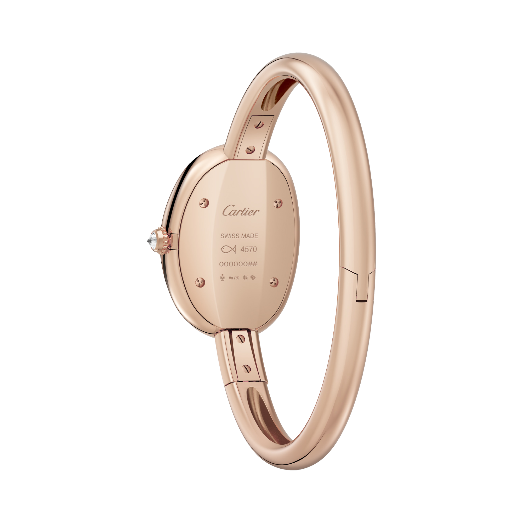 Cartier Baignoire de Cartier 23.1mm, Cream Dial, Roman Numeral_3