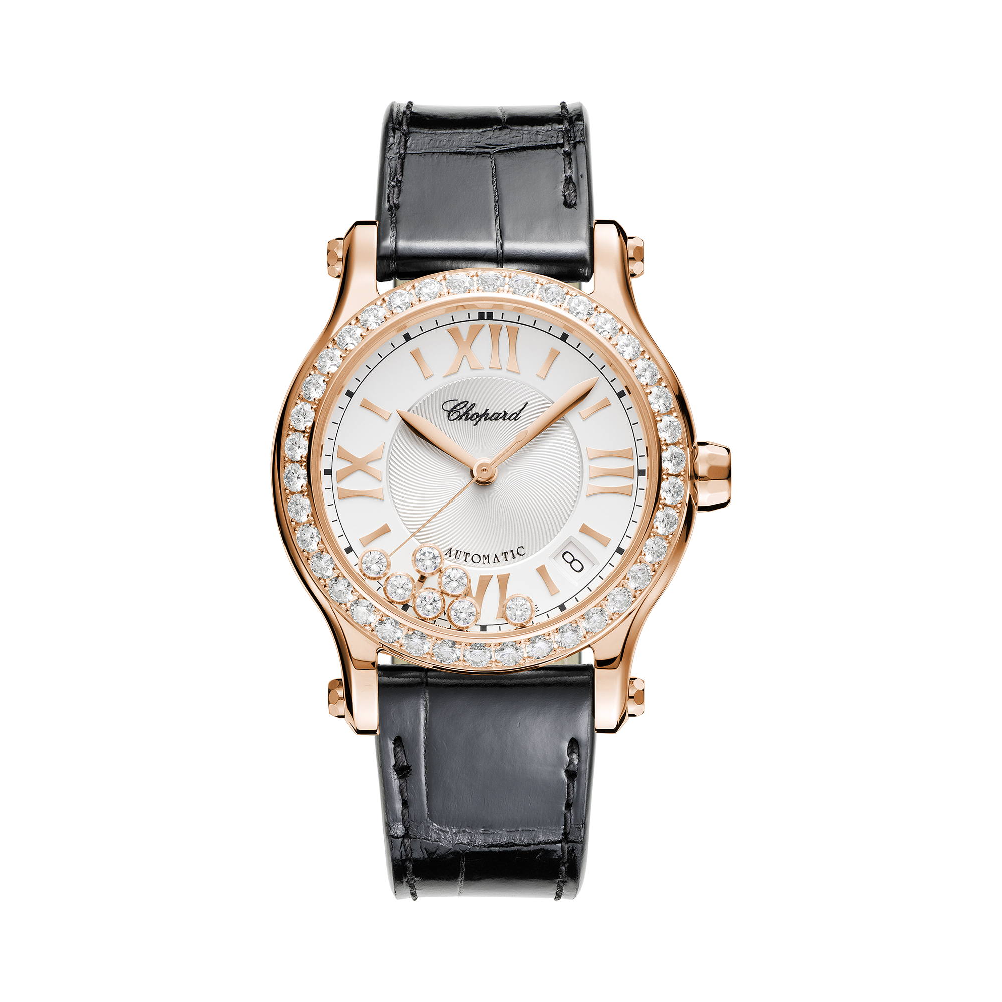 Chopard Happy Sport 36mm, Silver Dial, Roman Numerals_1