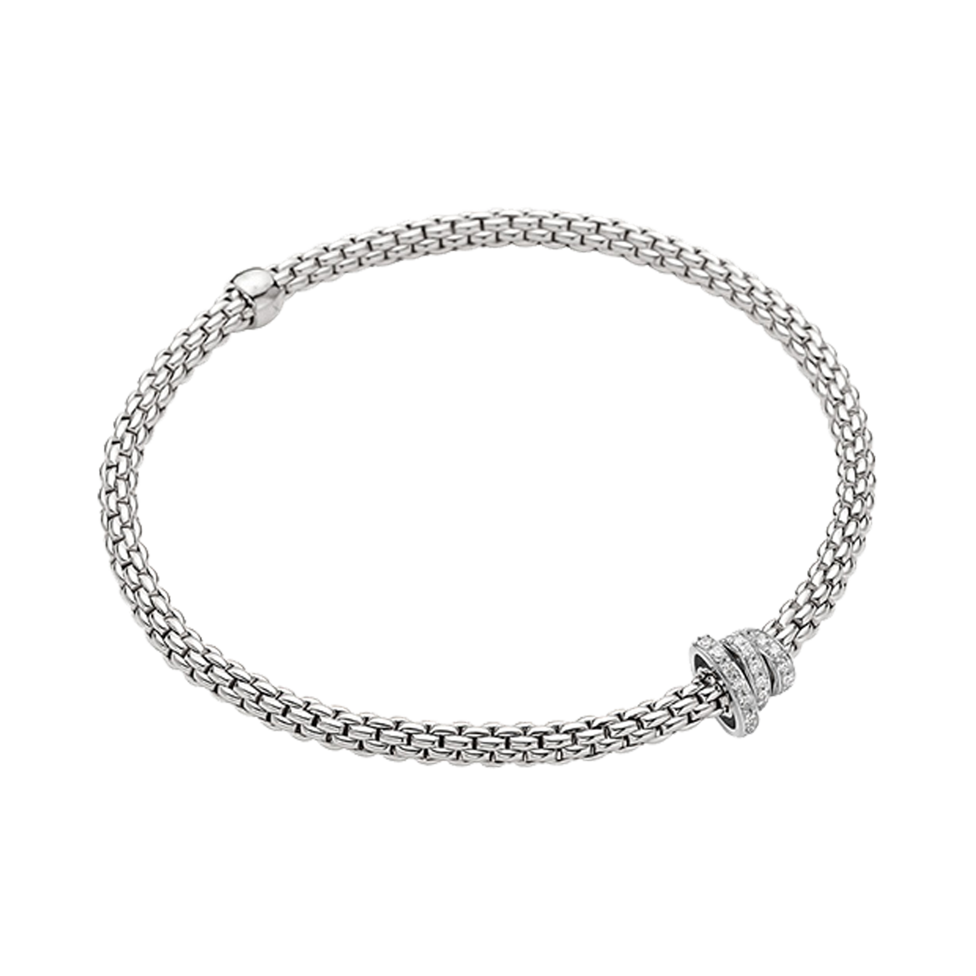 Fope Flex'it Prima Diamond Bracelet Brilliant Cut, Pavé Set_1