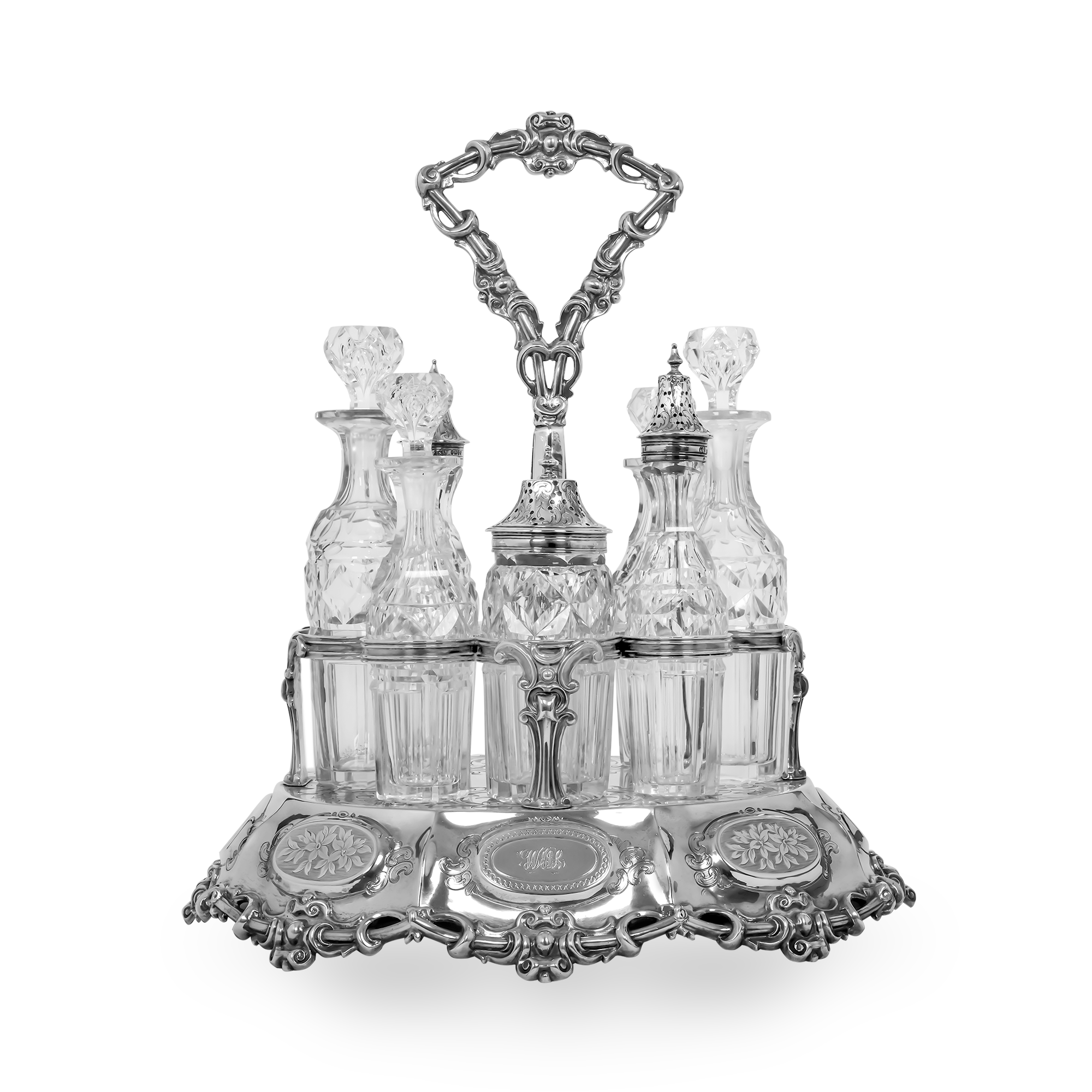 Silver Victorian Cruet Hallmarked London_1