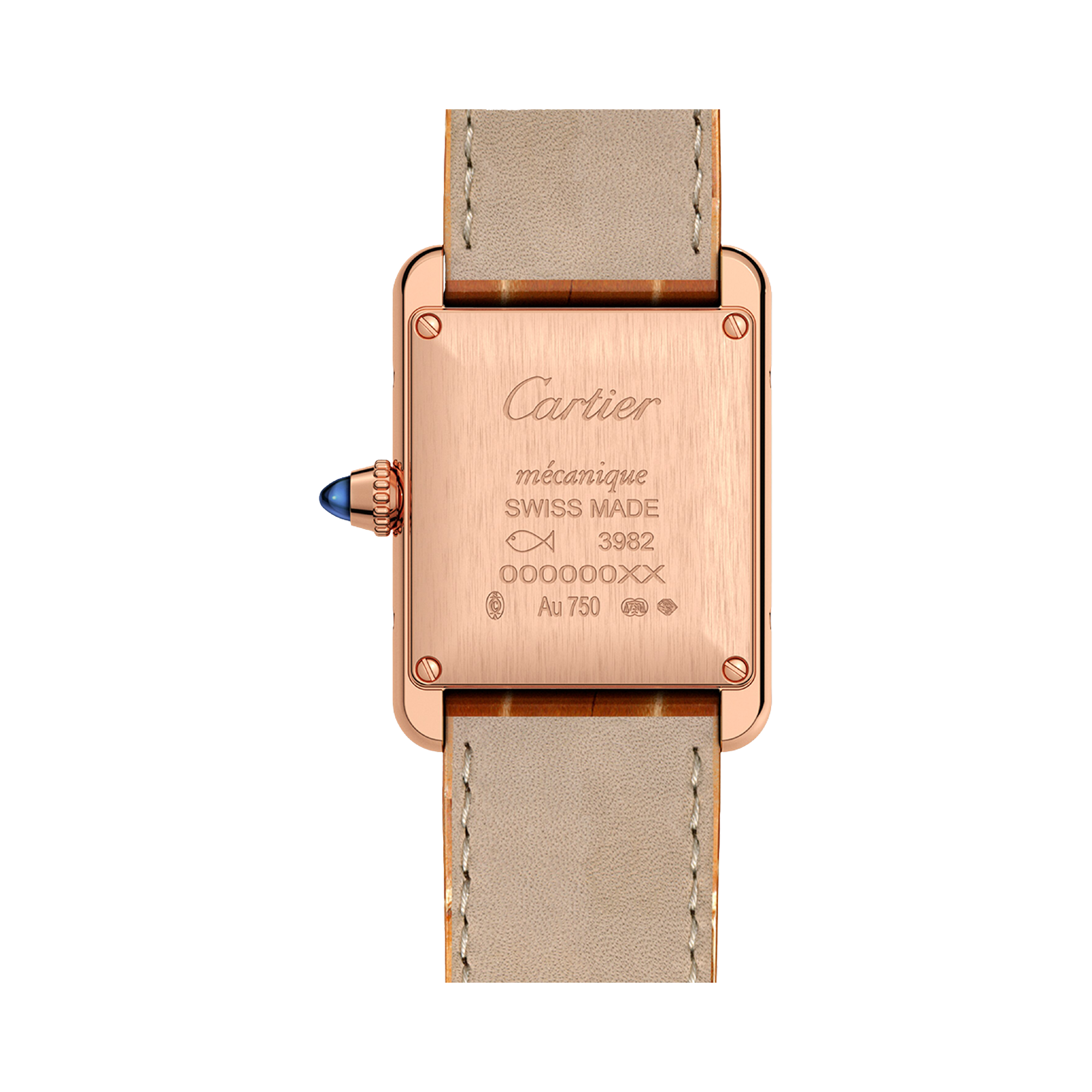 Cartier Tank Louis Cartier 22mm, Silver Dial, Roman Numerals_4