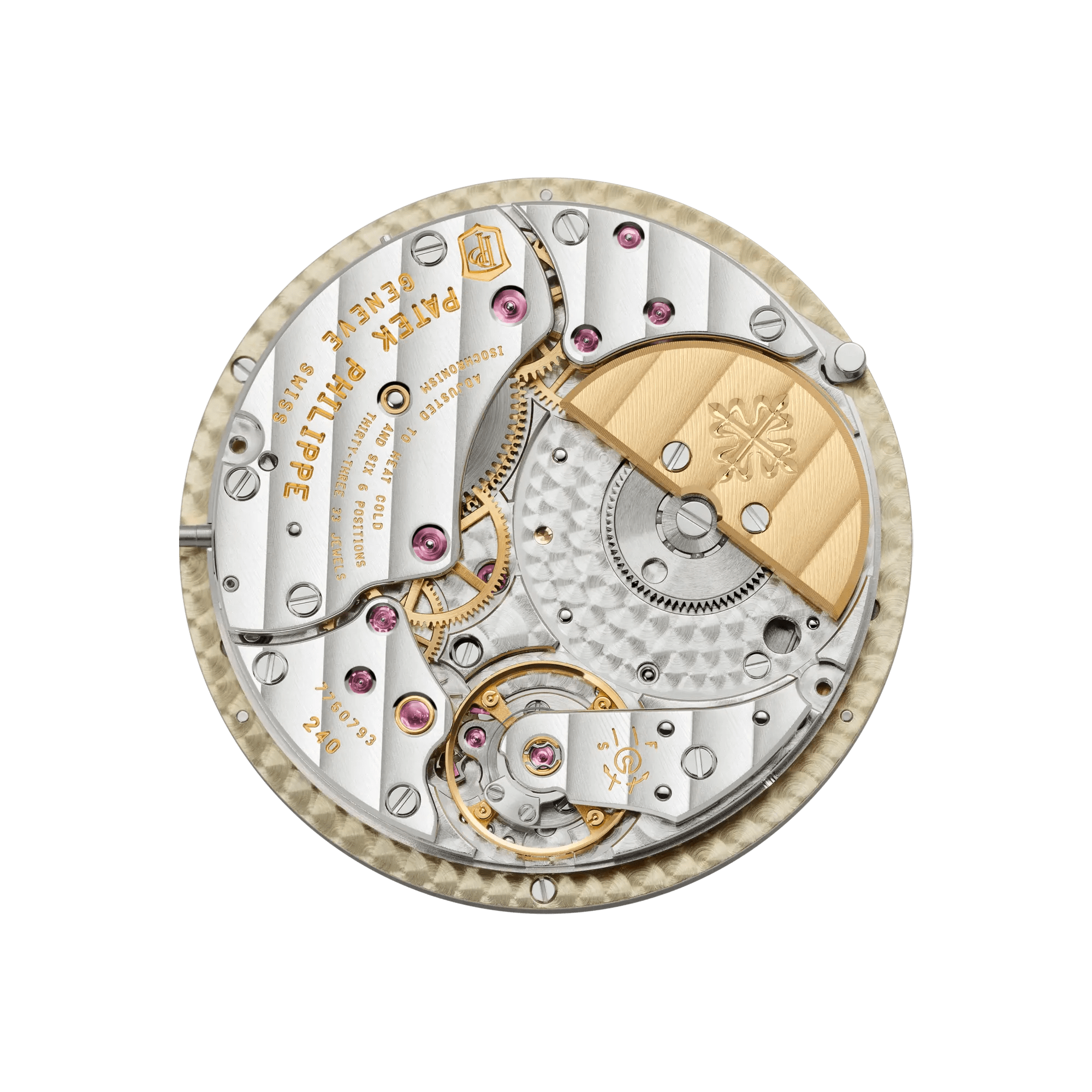 Patek Philippe Complications 36mm, Red Dial, Arabic/Baton Numerals_6