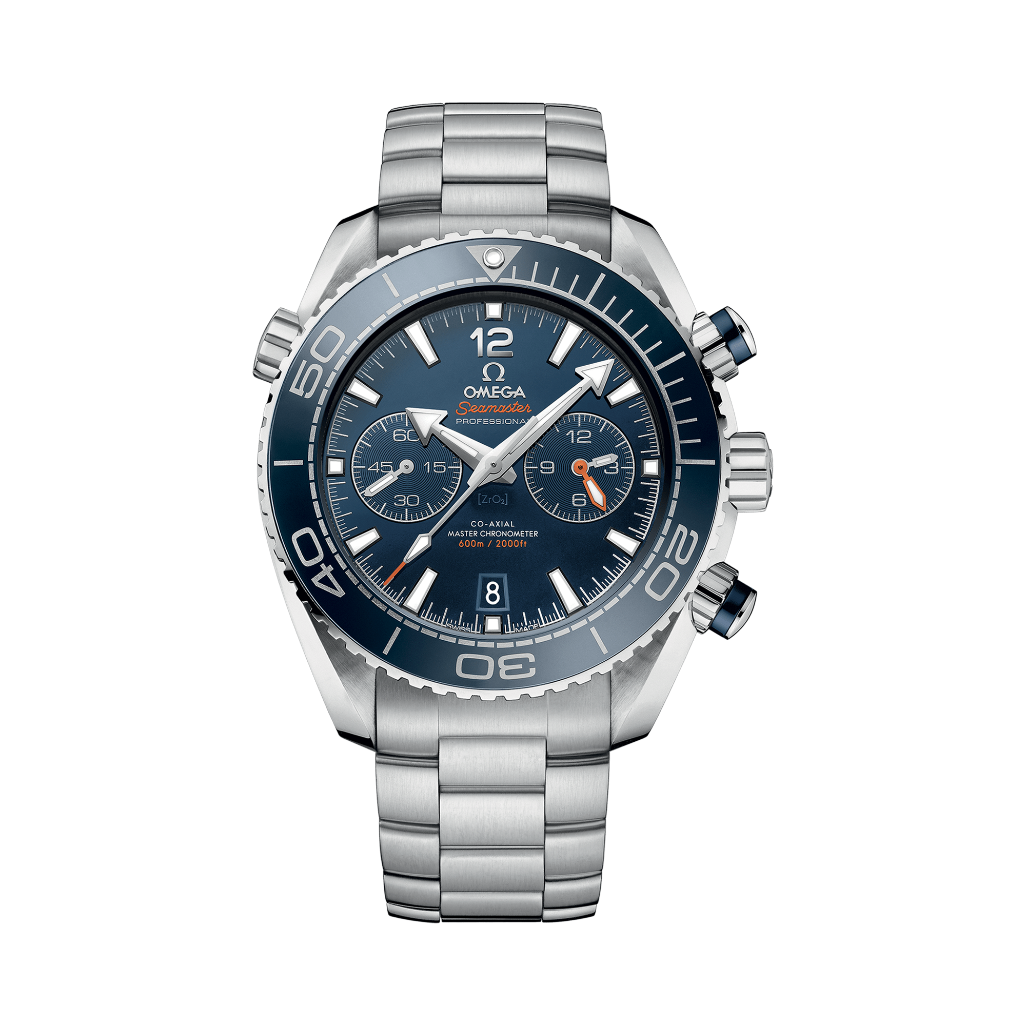 OMEGA Seamaster Planet Ocean 600m 45.5mm, Blue Dial, Arabic/Baton Numerals_1