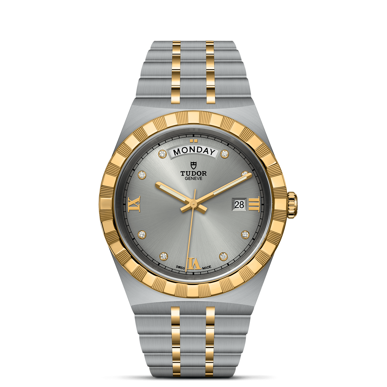 Tudor Royal 41mm. Silver Dial. Diamond Numerals_1