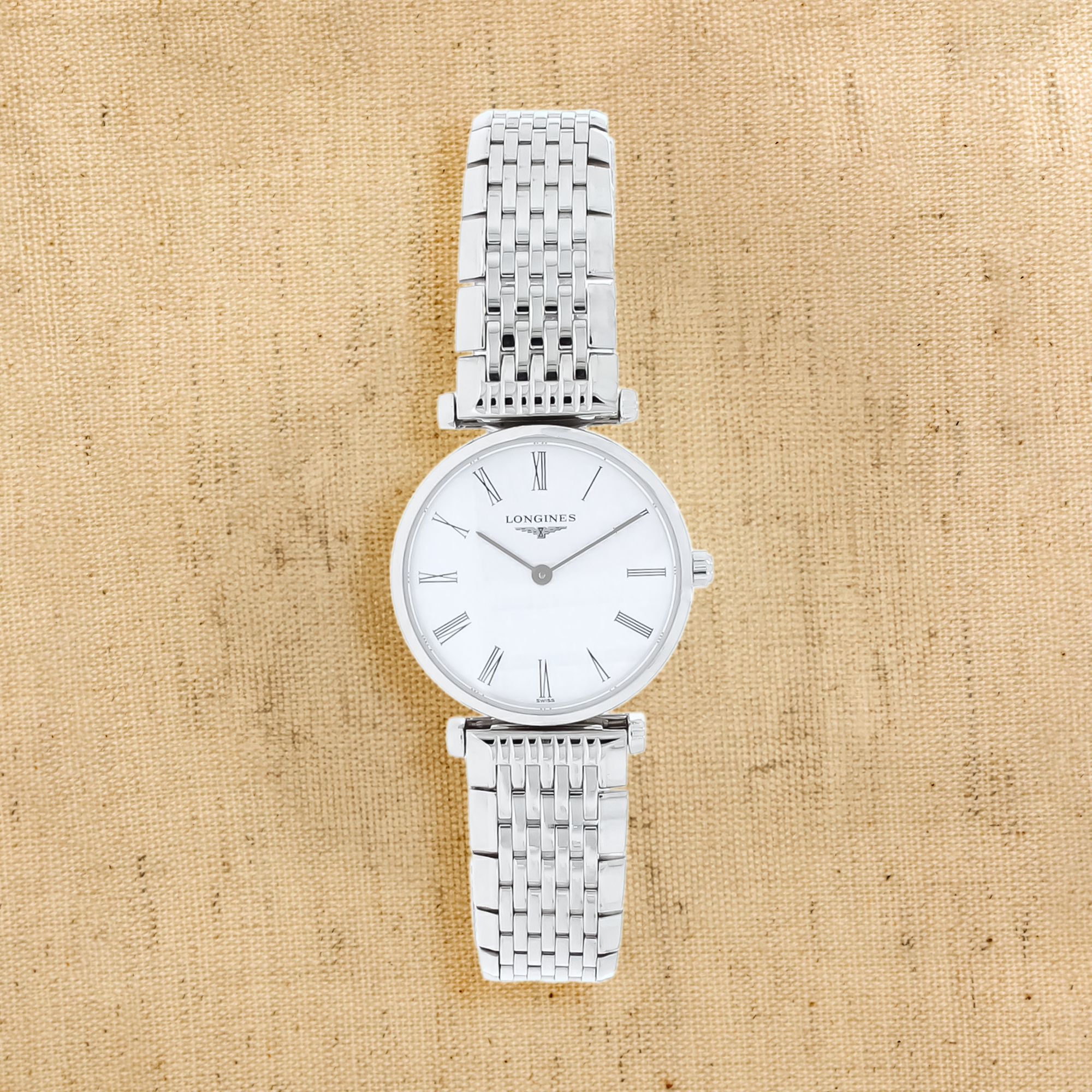 Longines La Grande Classique de Longine 24mm, White Dial, Roman Numerals_1