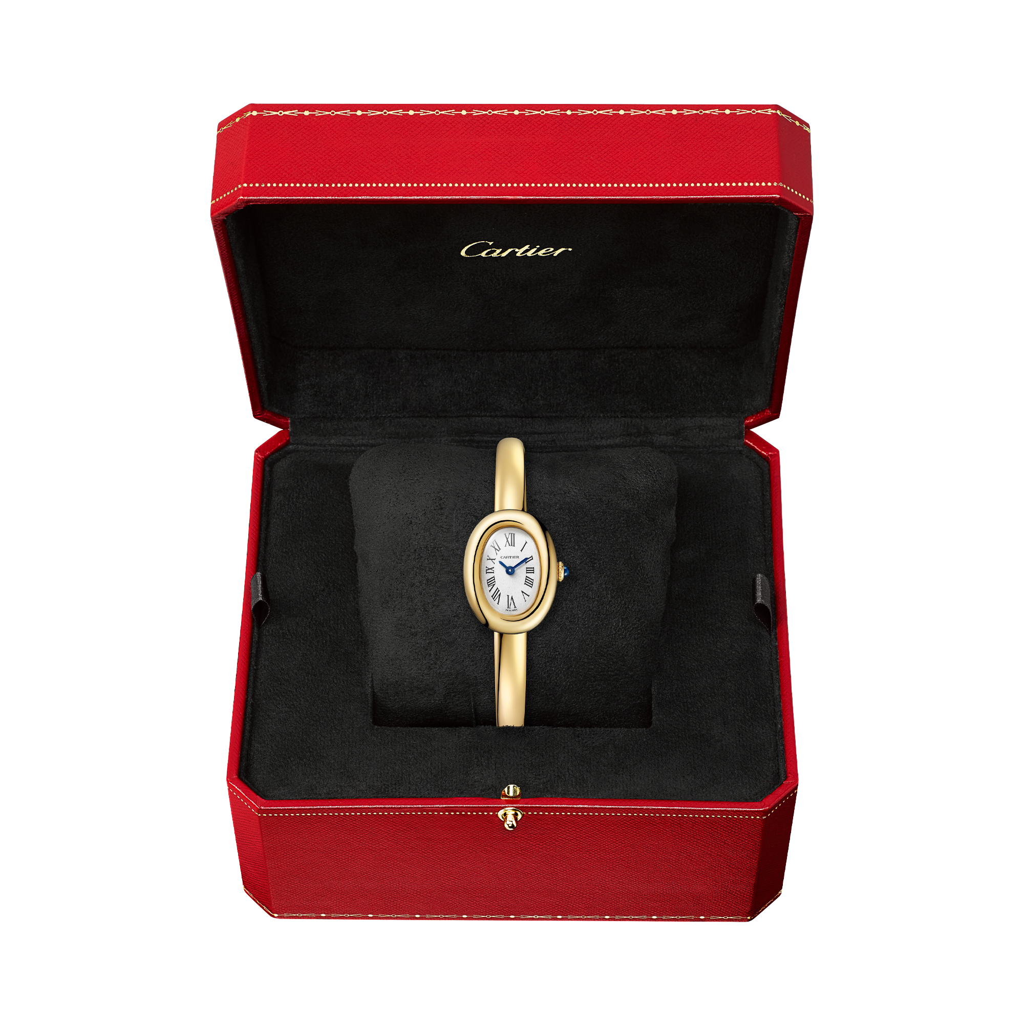 Cartier Baignoire Mini, Silver Dial, Roman Numerals_5