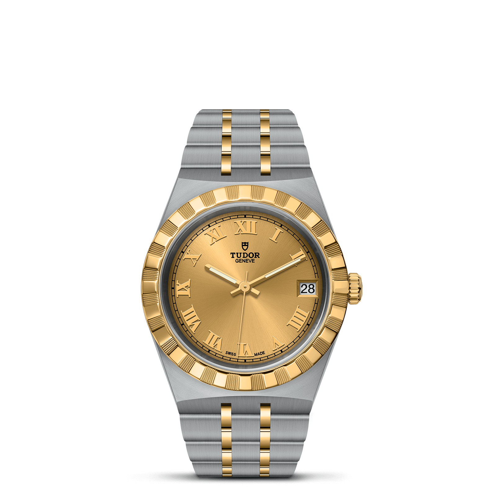 Tudor Royal 34mm. Champagne Dial. Roman Numerals_1