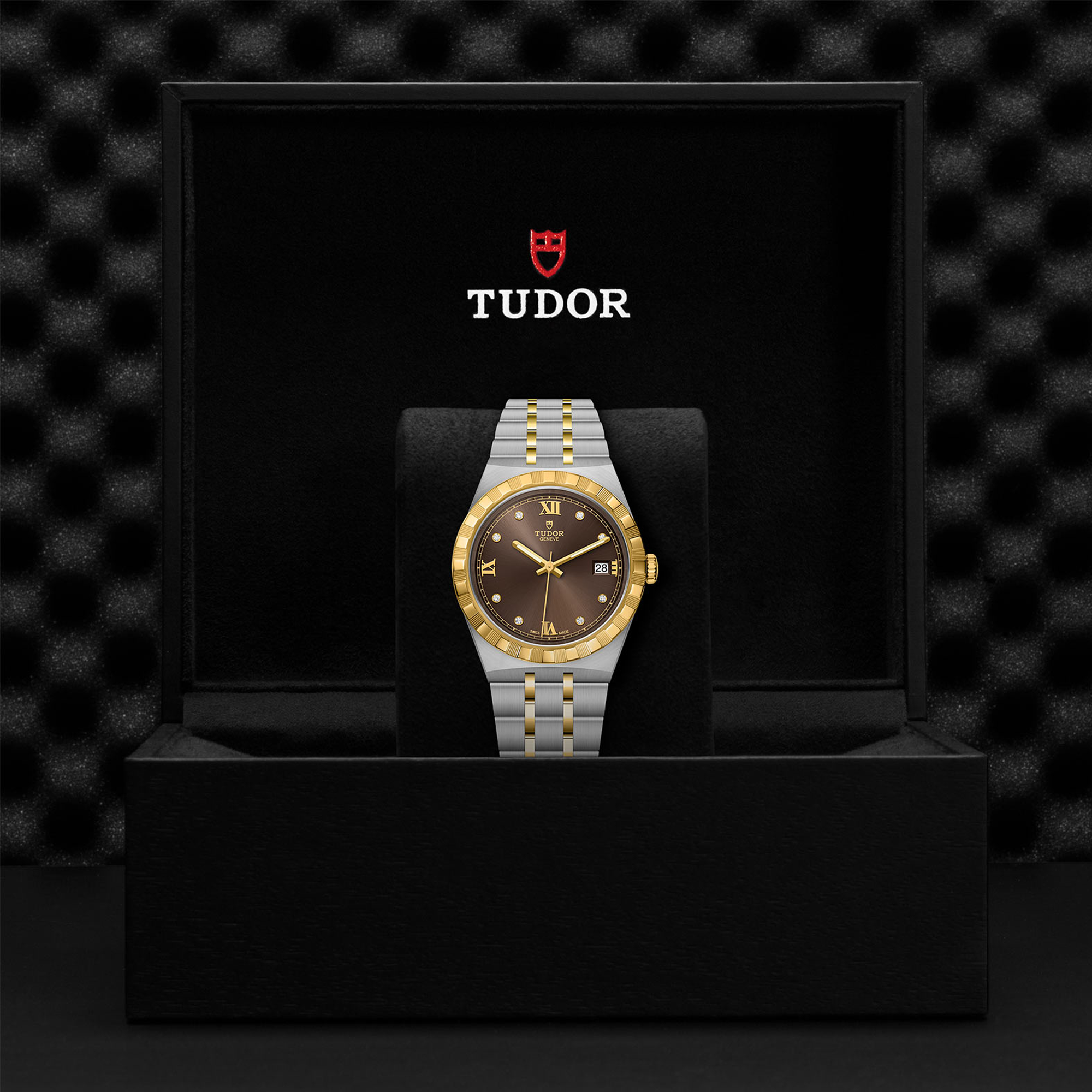 Tudor Royal 38mm, Brown Dial, Diamond Numerals_3