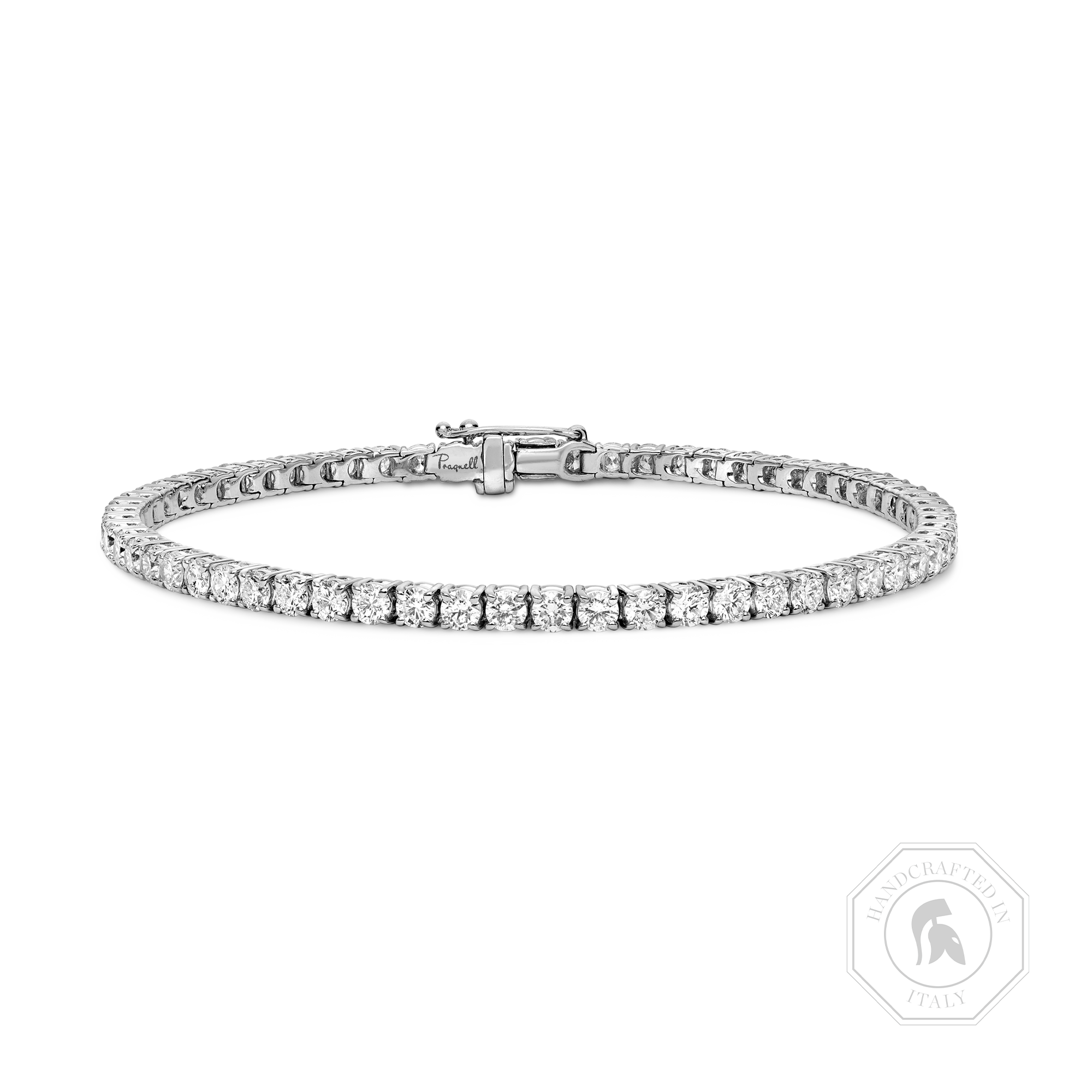Brilliant Cut Diamond Line Bracelet Brilliant cut, Claw set_1