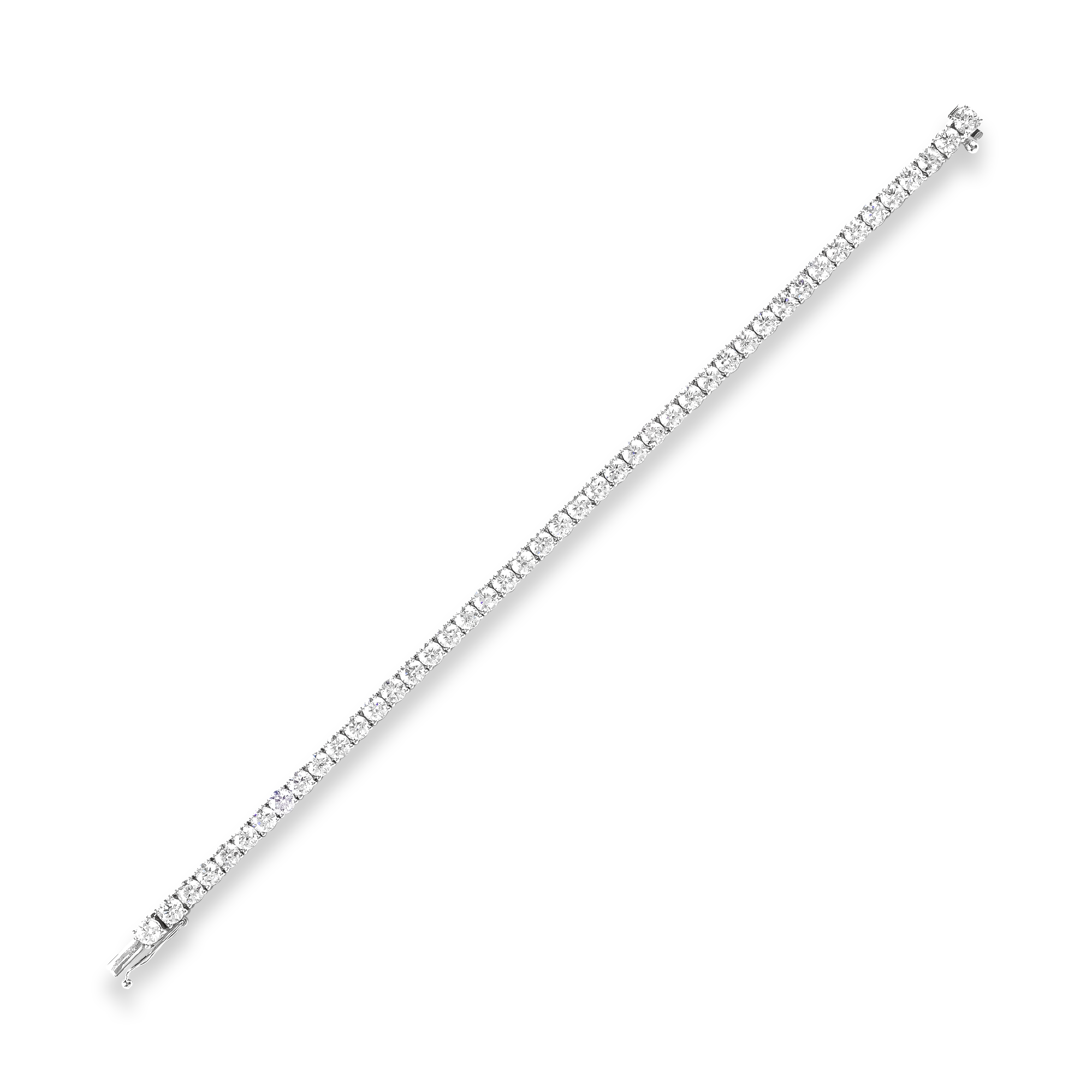 Brilliant Cut Diamond Line Bracelet Brilliant cut, Claw set_2