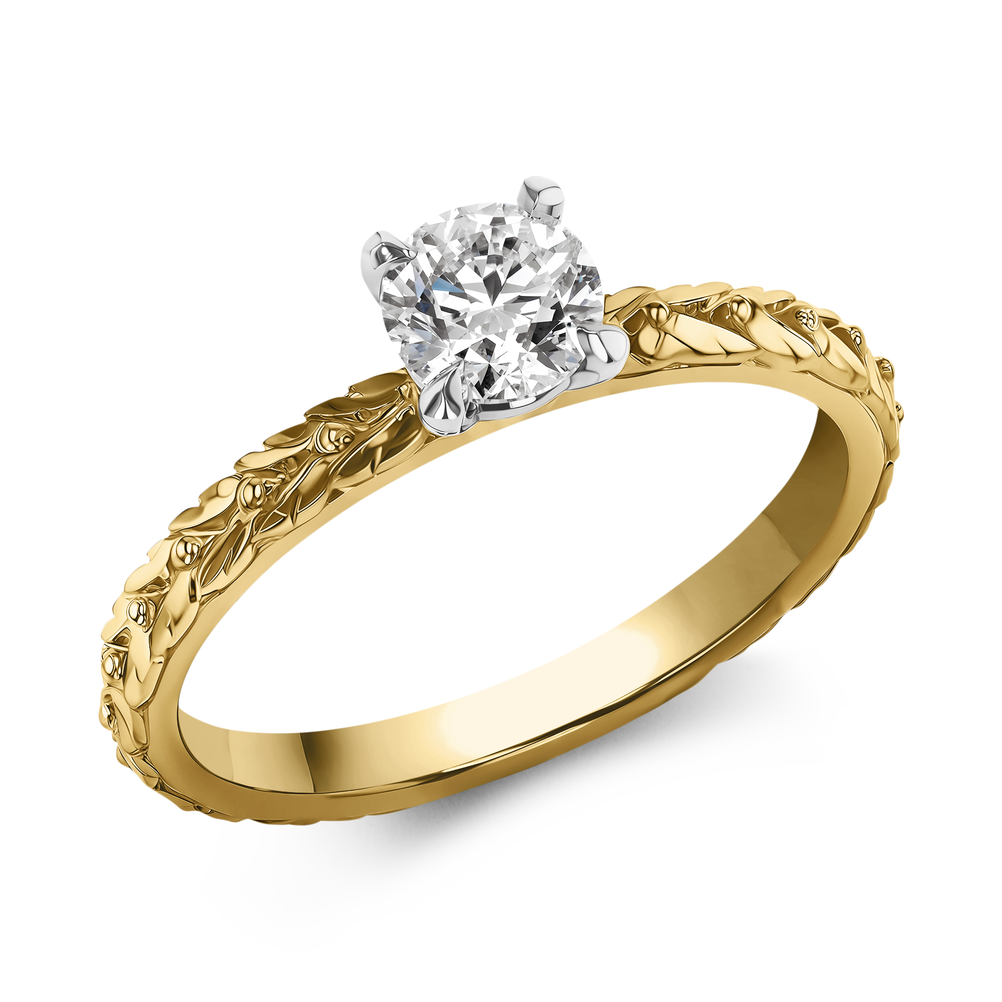 Apple Blossom 0.51ct Diamond Ring Brilliant cut, Claw set_1