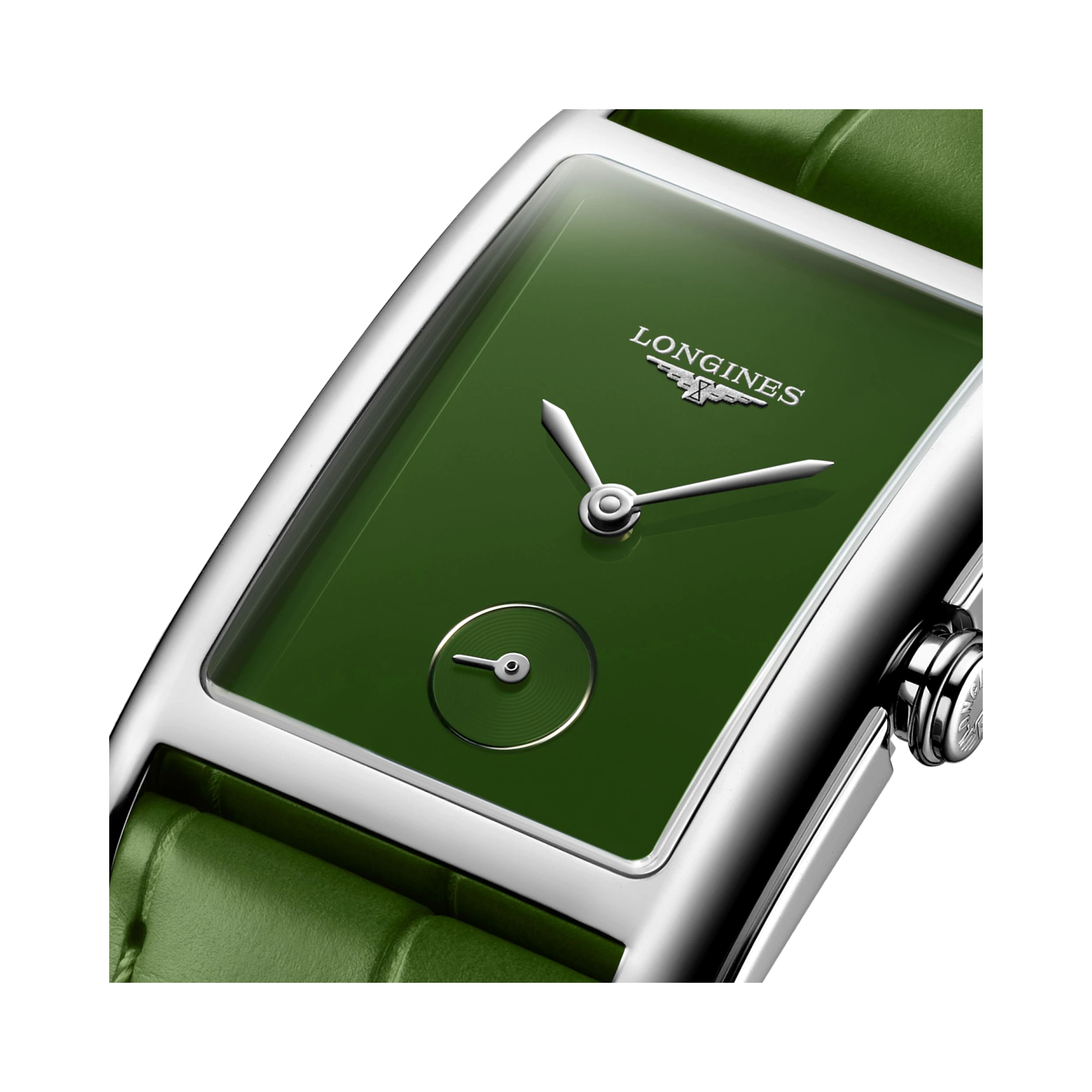 Longines DolceVita 23.3mm, Green Dial, N/A Numerals_3