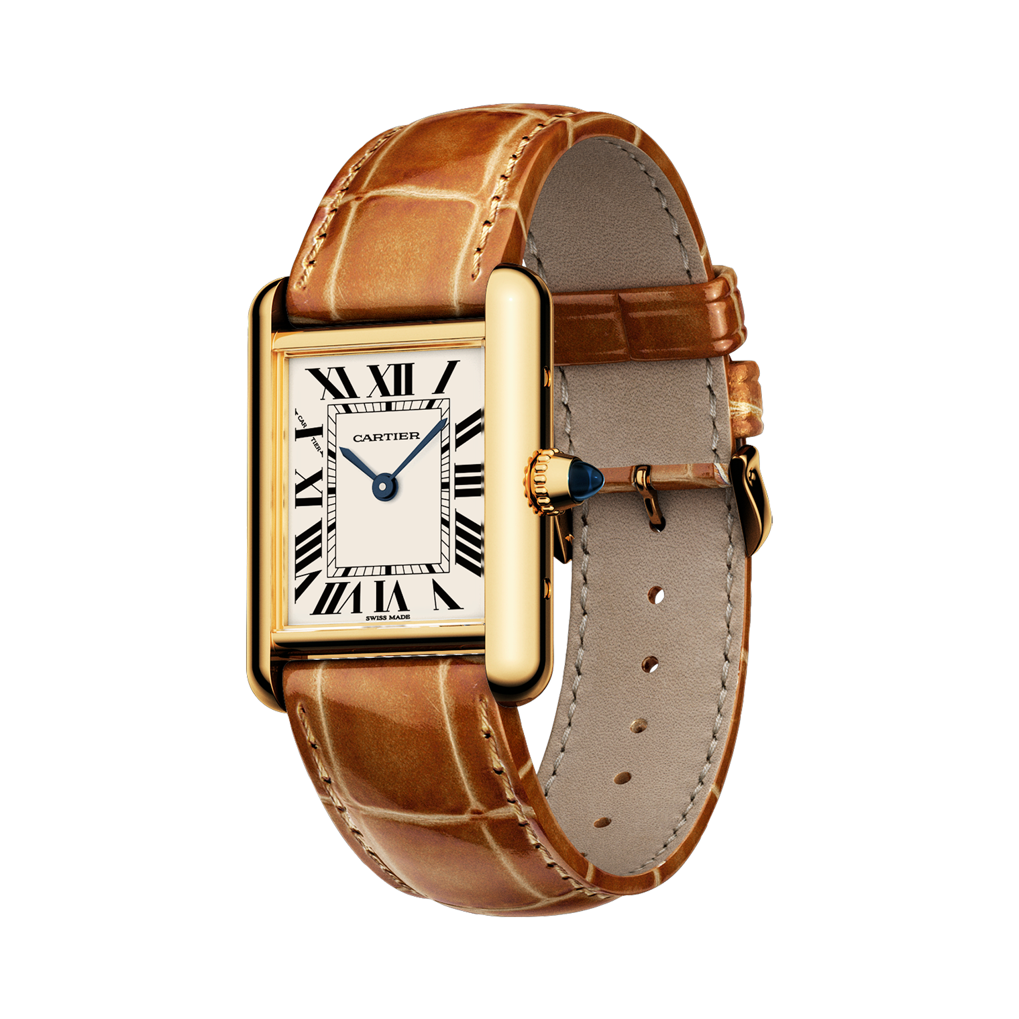 Cartier Tank Louis Cartier 22mm, Silver Dial, Roman Numerals_2