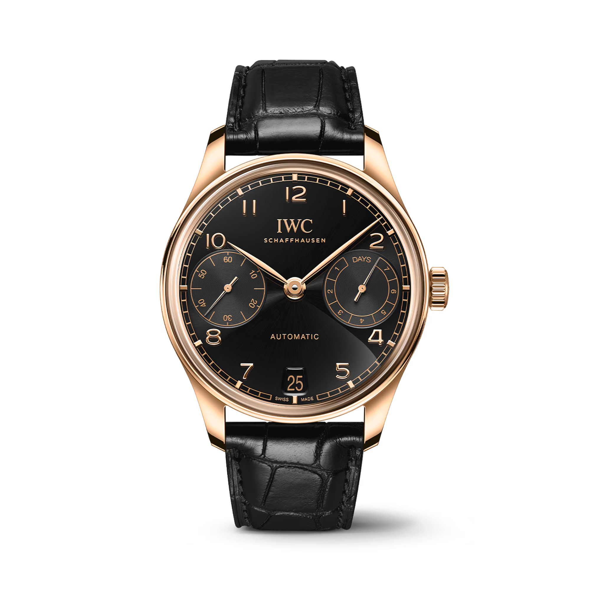 IWC Portugieser Automatic 42.4mm, Black Dial, Arabic Numerals_1