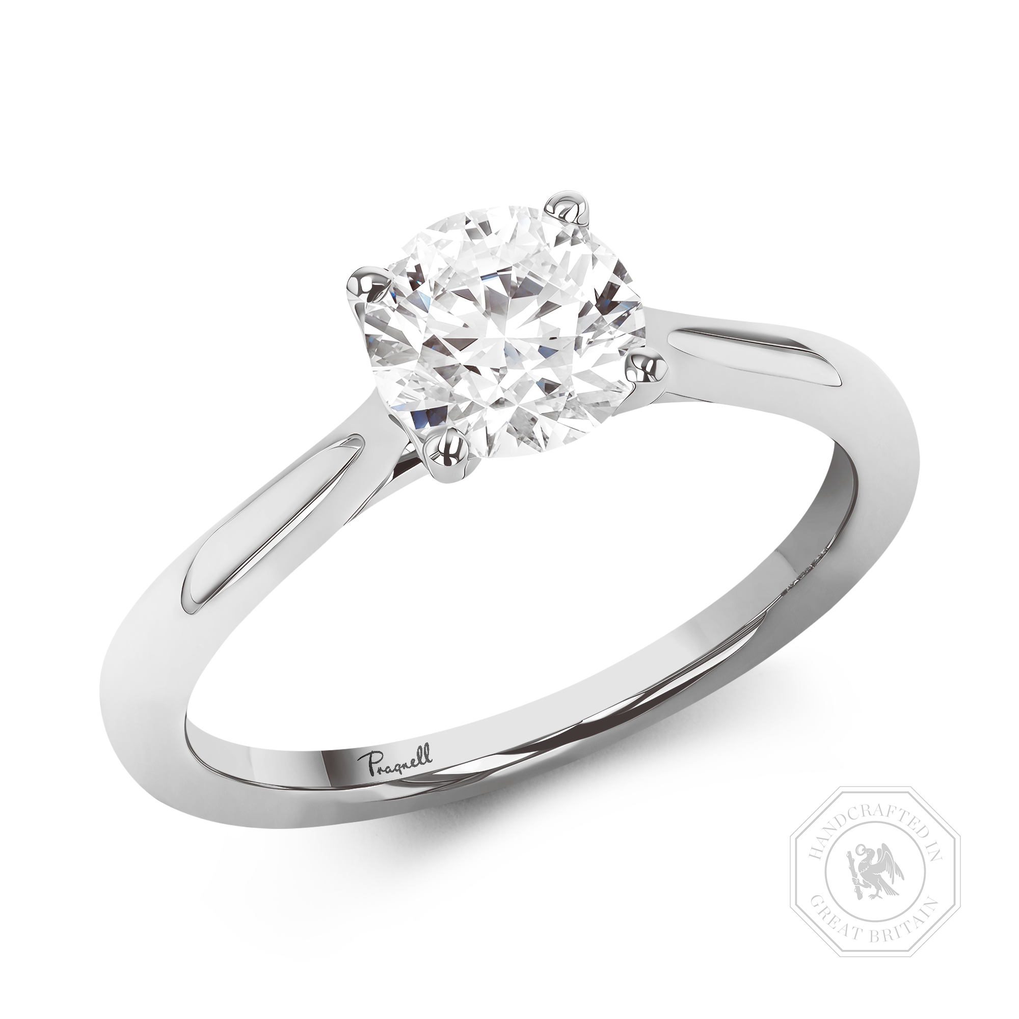 Gaia 0.30ct Brilliant Cut Diamond Ring Brilliant cut, Claw set_1